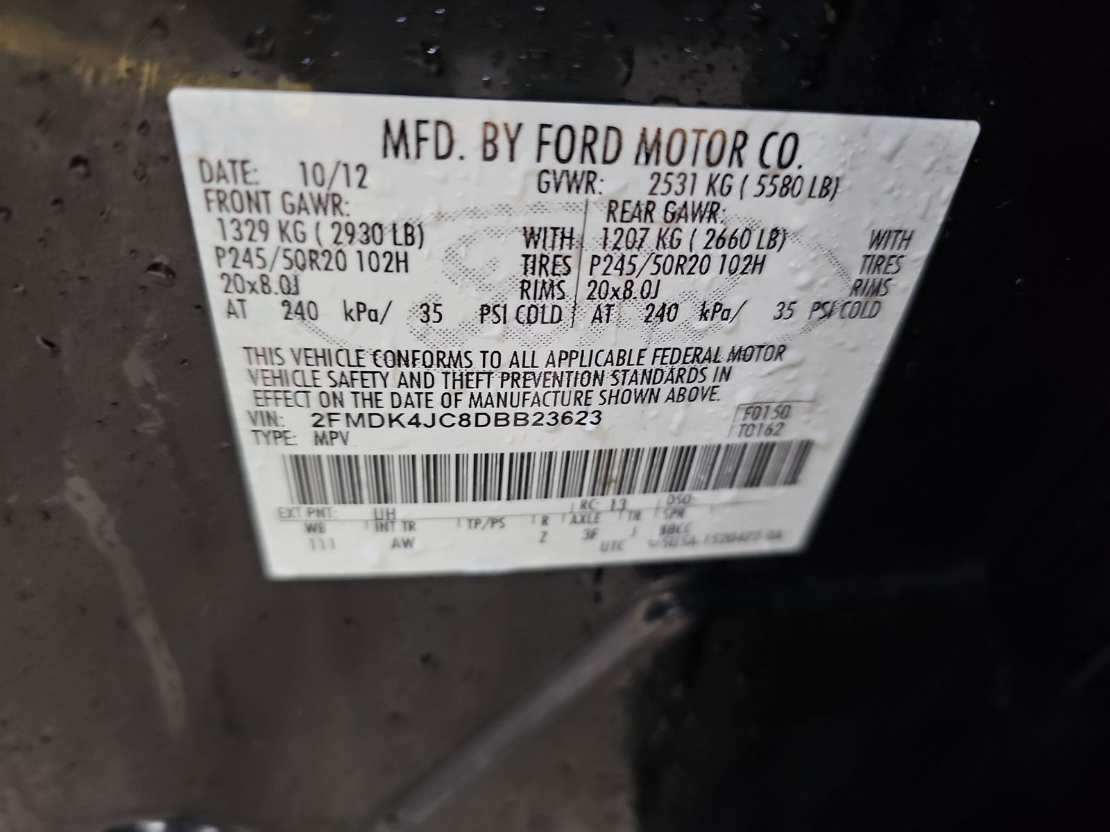 2013 Ford Edge SEL AWD