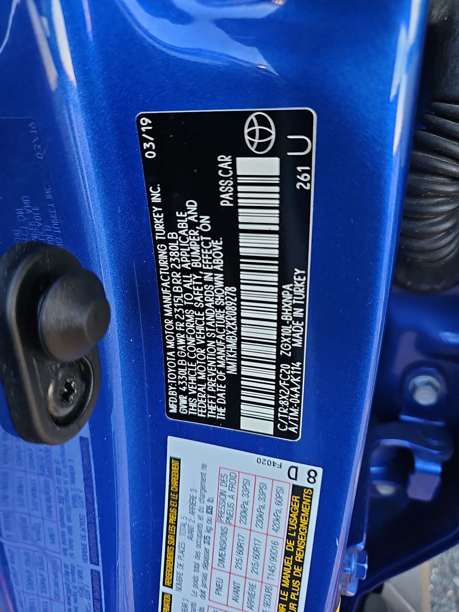 2019 Toyota C-HR LE FWD