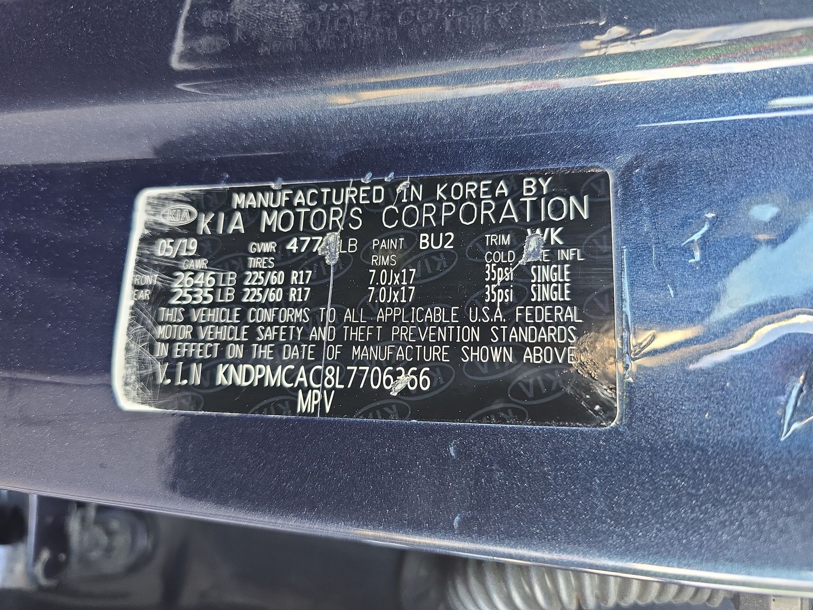 2020 Kia Sportage LX AWD