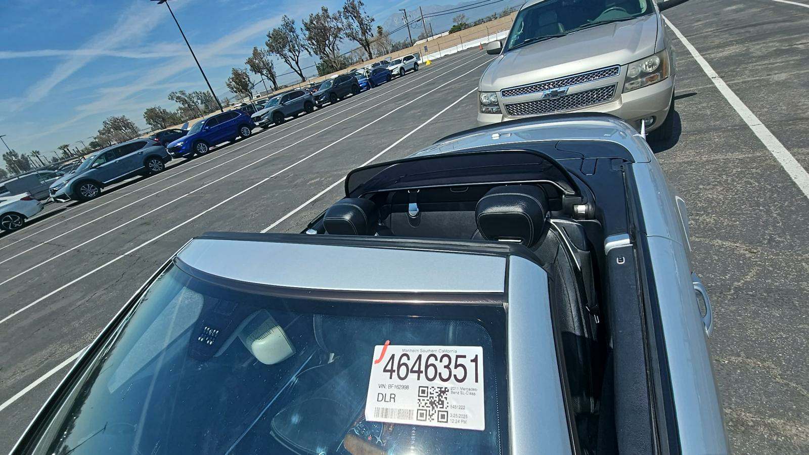 2011 Mercedes-Benz SL-Class SL 550 RWD