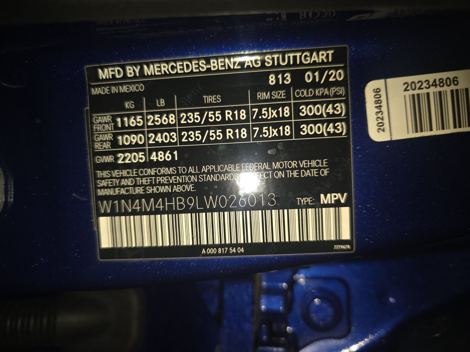 2020 Mercedes-Benz GLB GLB 250 AWD