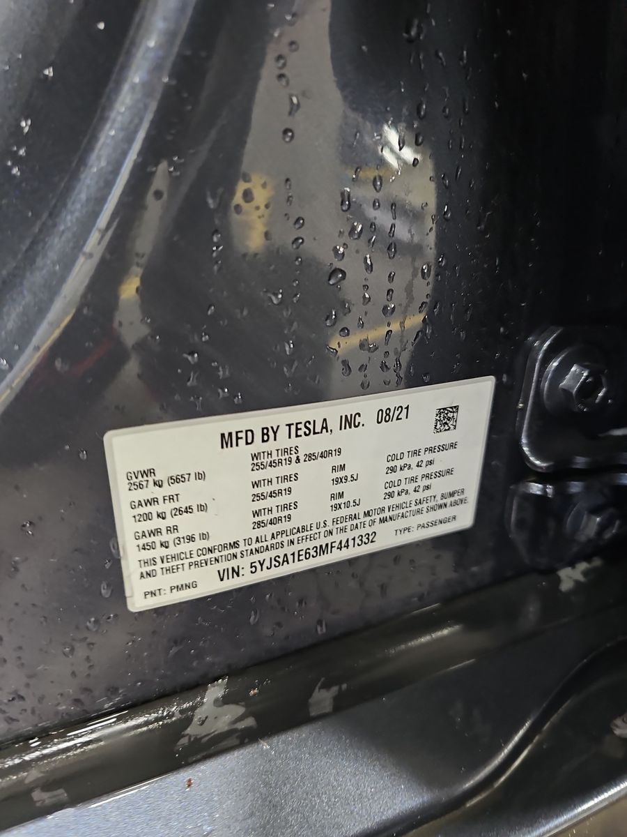 2021 Tesla Model S Plaid AWD