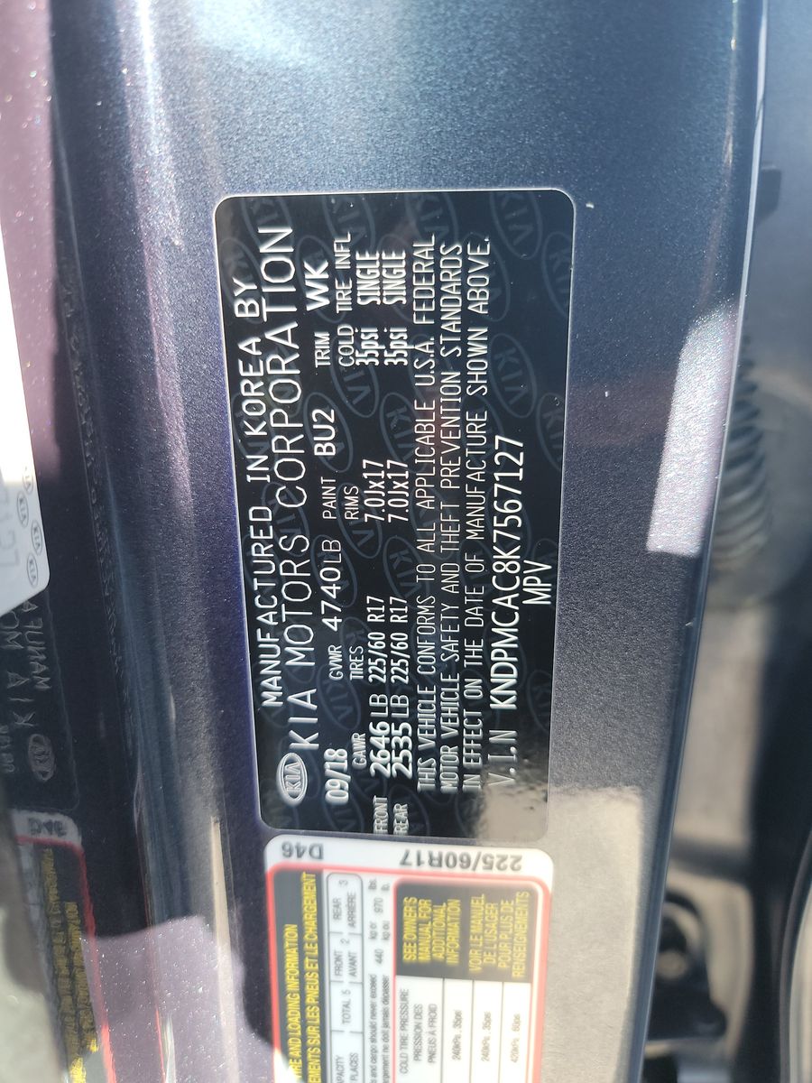 2019 Kia Sportage LX AWD