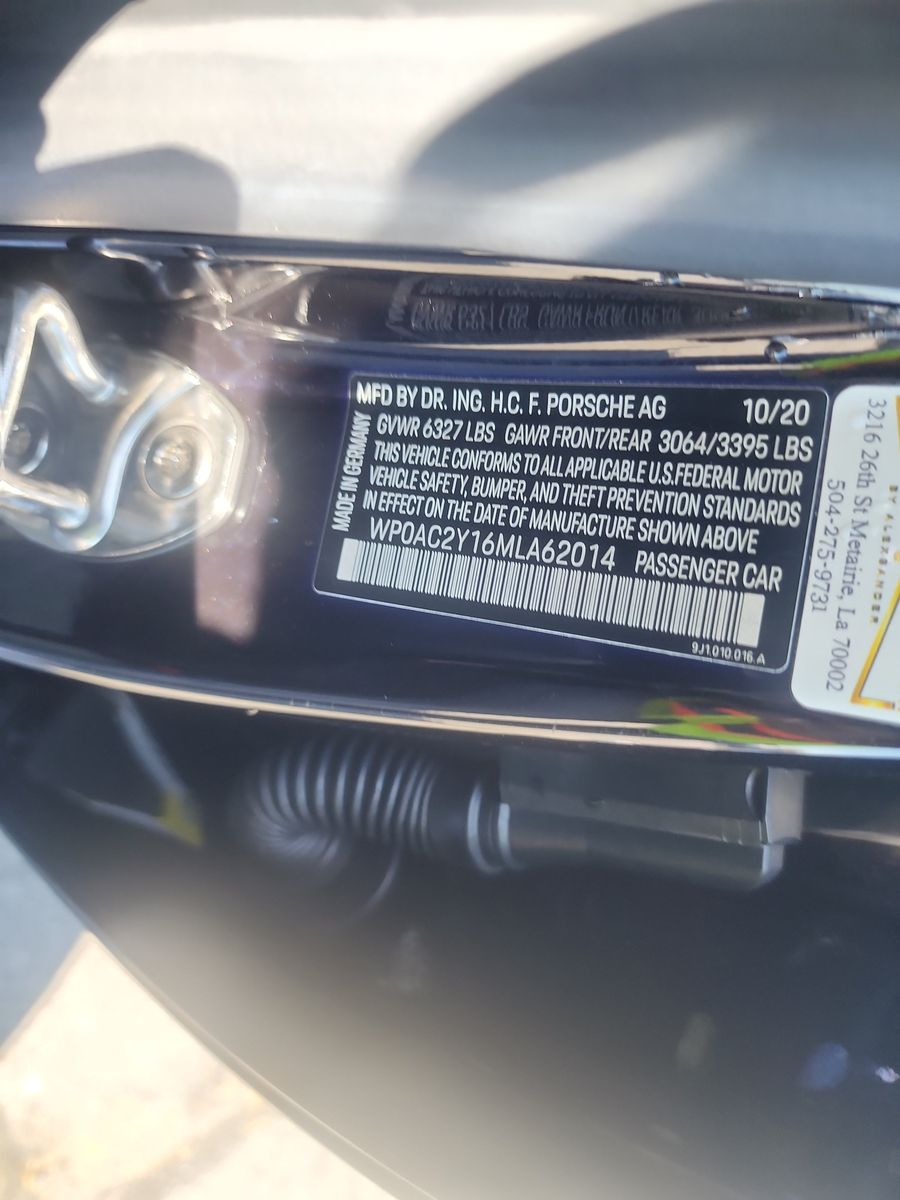 2021 Porsche Taycan Turbo S AWD