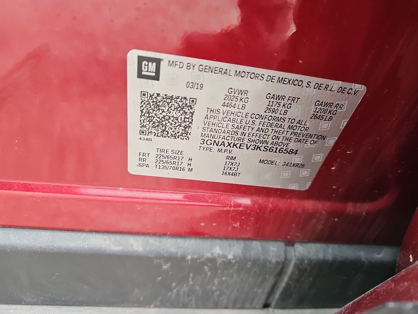 2019 Chevrolet Equinox LT FWD