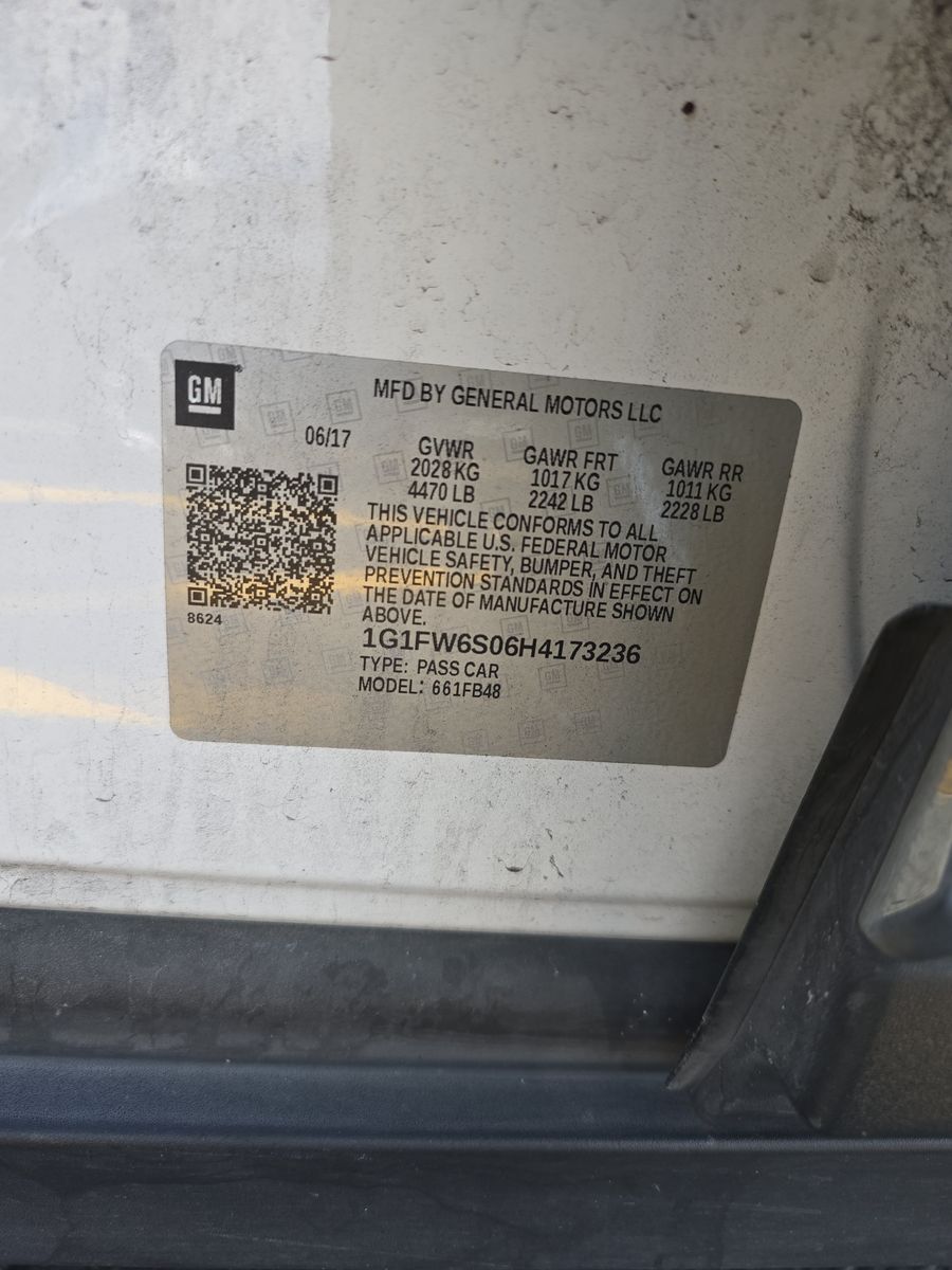 2017 Chevrolet Bolt EV LT FWD