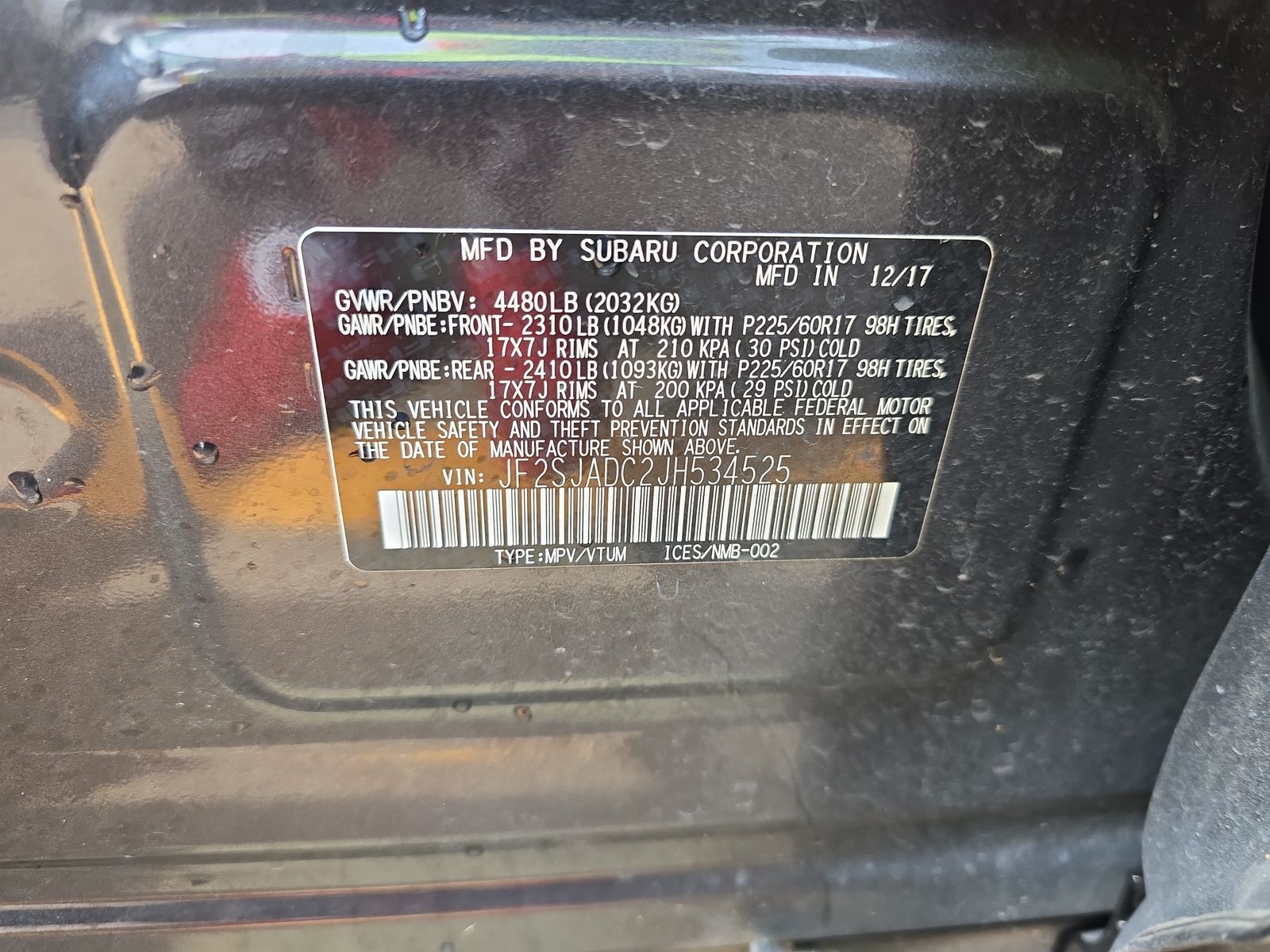 2018 Subaru Forester 2.5i Premium AWD