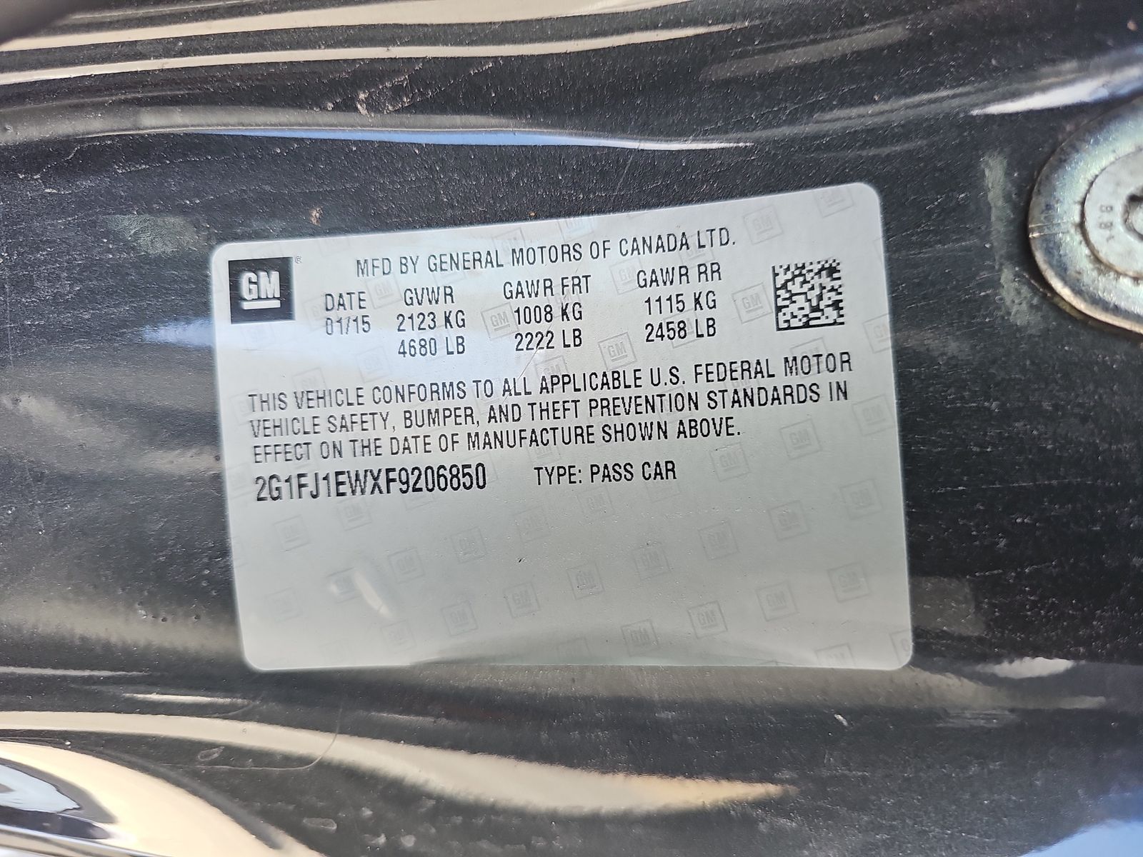 2015 Chevrolet Camaro SS RWD