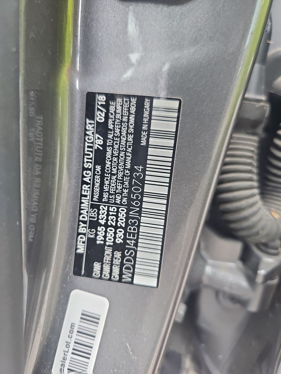 2018 Mercedes-Benz CLA CLA 250 FWD