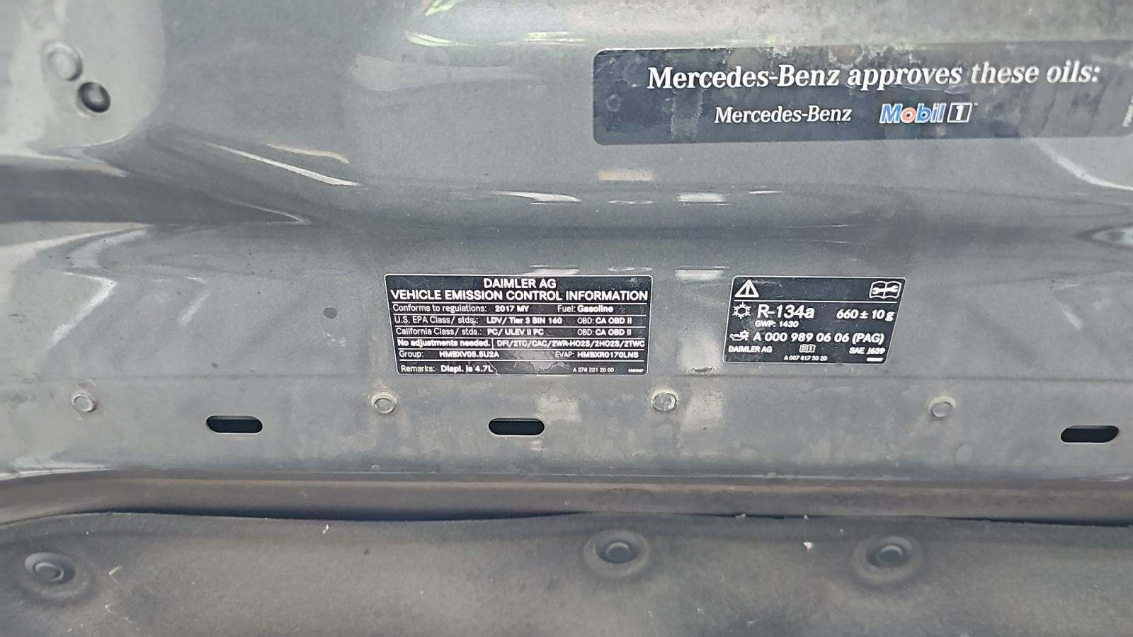 2017 Mercedes-Benz S-Class S 550 RWD