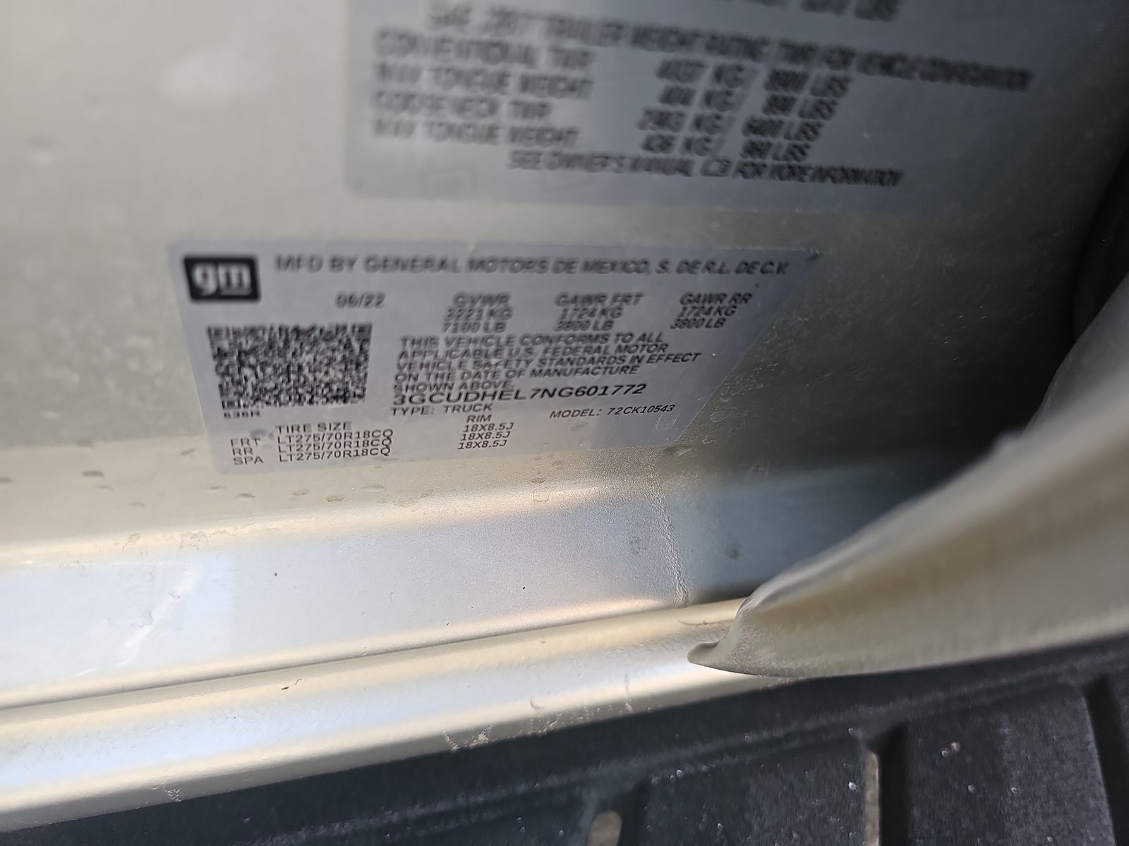 2022 Chevrolet Silverado 1500 ZR2 AWD