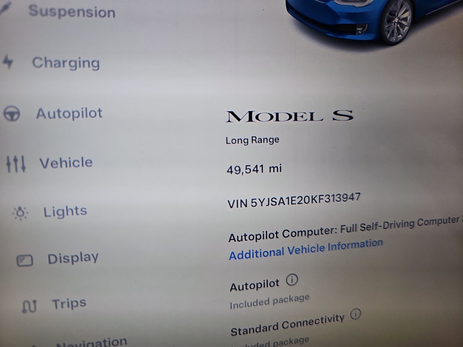 2019 Tesla Model S Long Range AWD