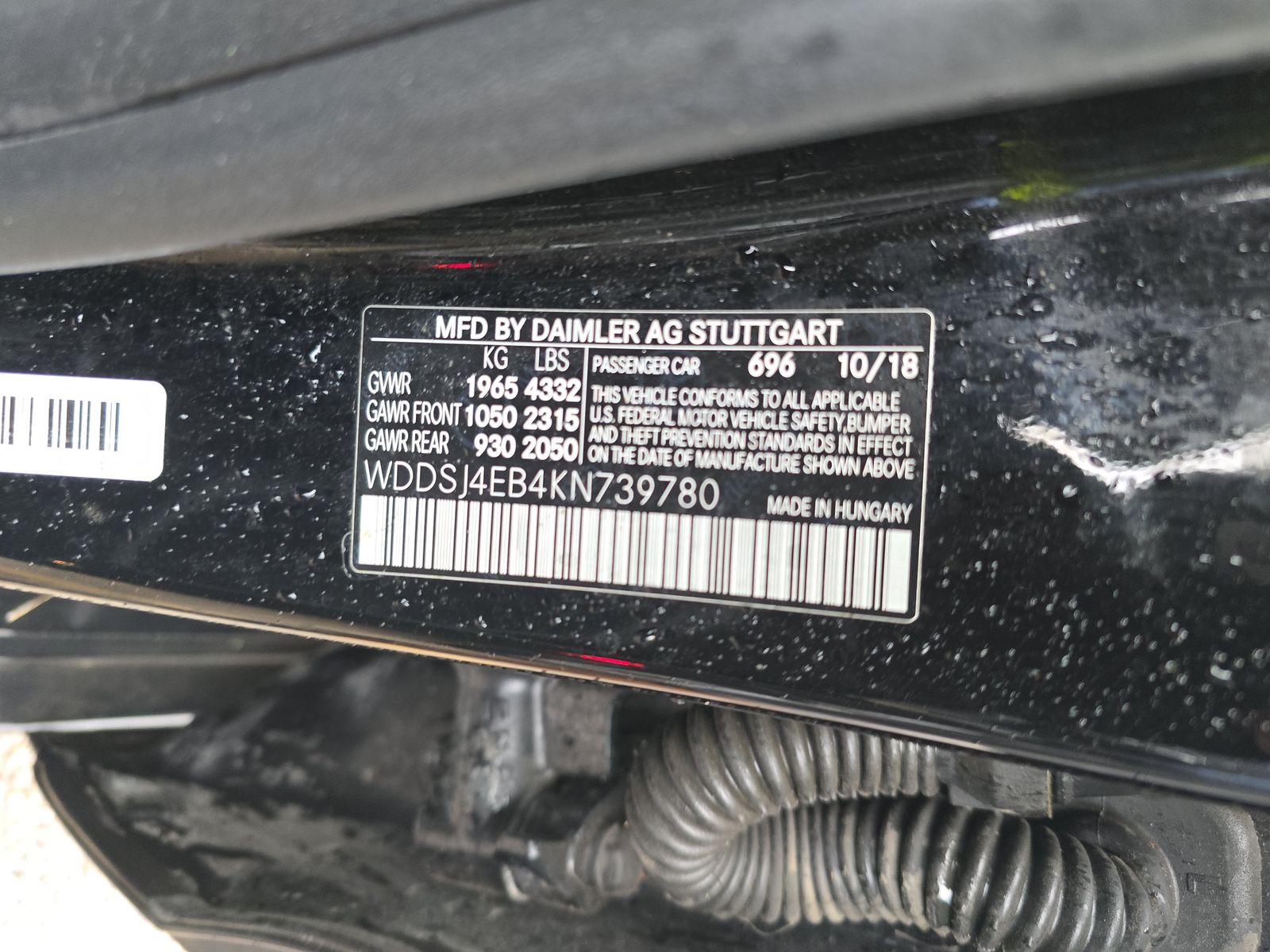 2019 Mercedes-Benz CLA CLA 250 FWD