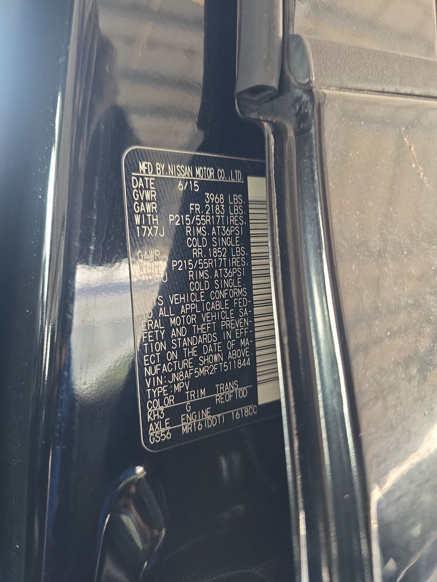 2015 Nissan JUKE S FWD