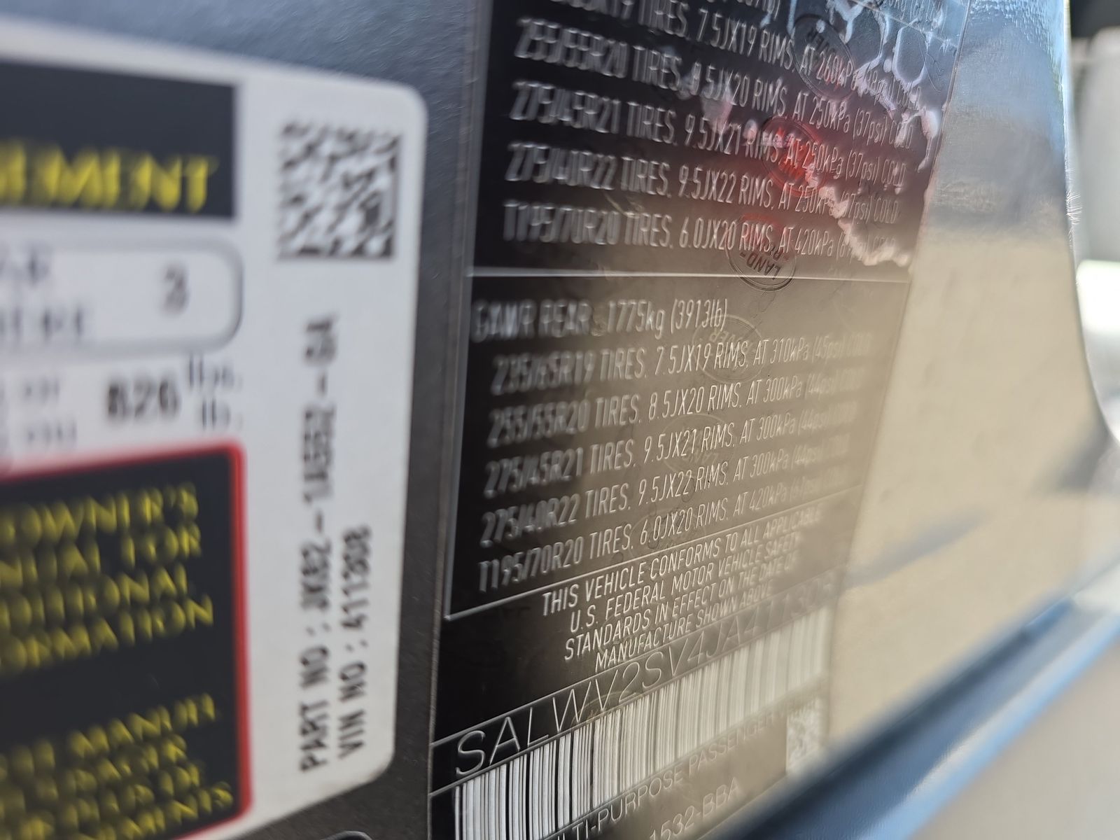 2018 Land Rover Range Rover Sport HSE Dynamic AWD