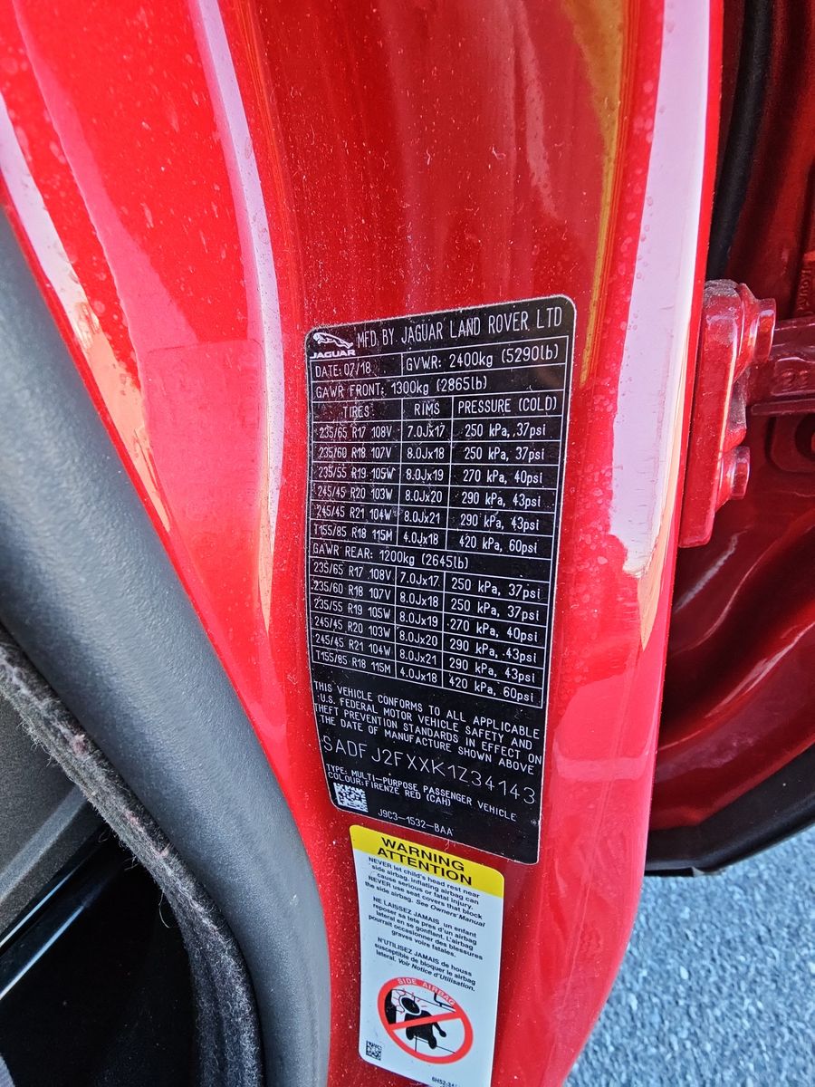 2019 Jaguar E-PACE S AWD