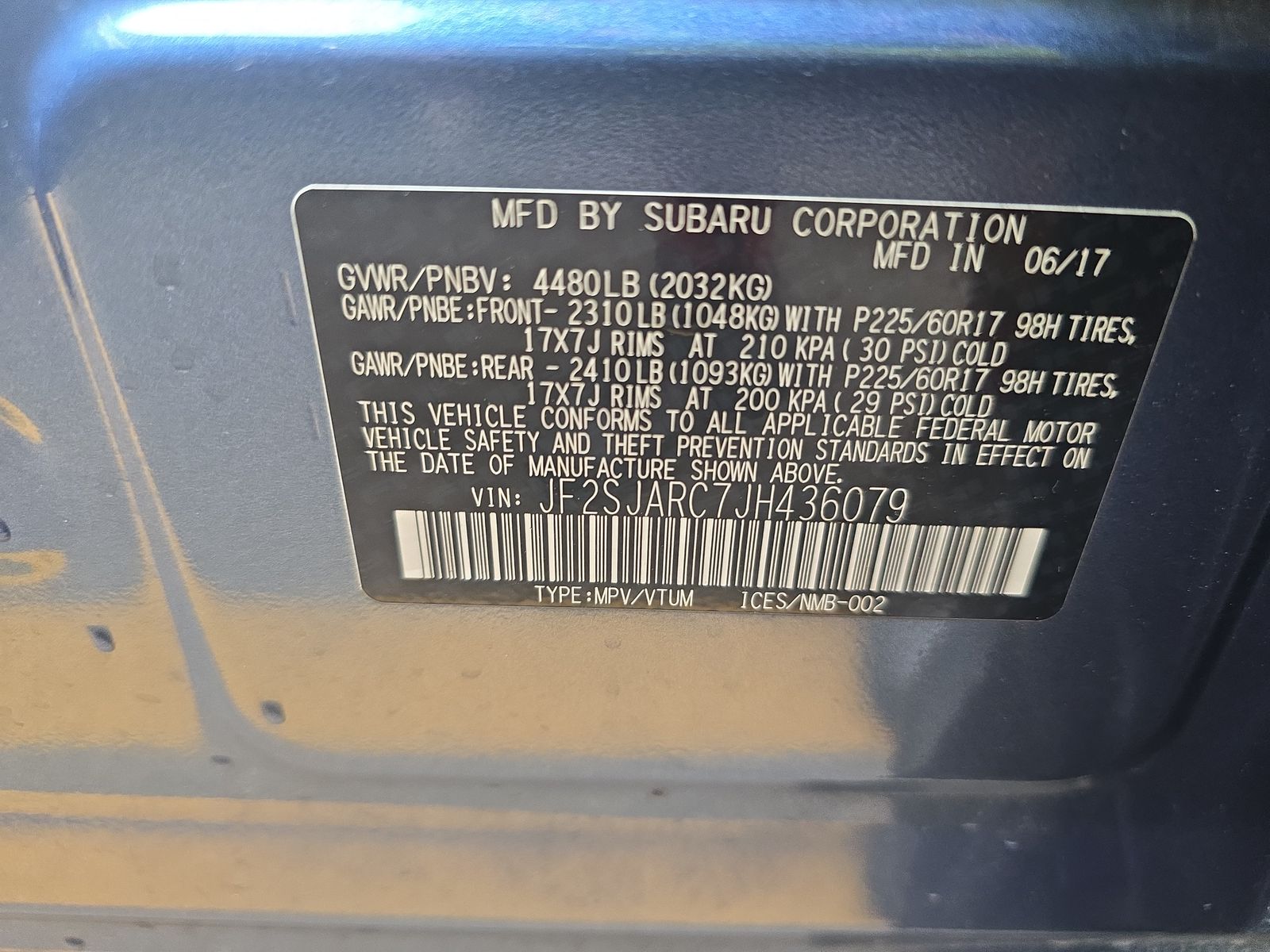 2018 Subaru Forester 2.5i Limited AWD