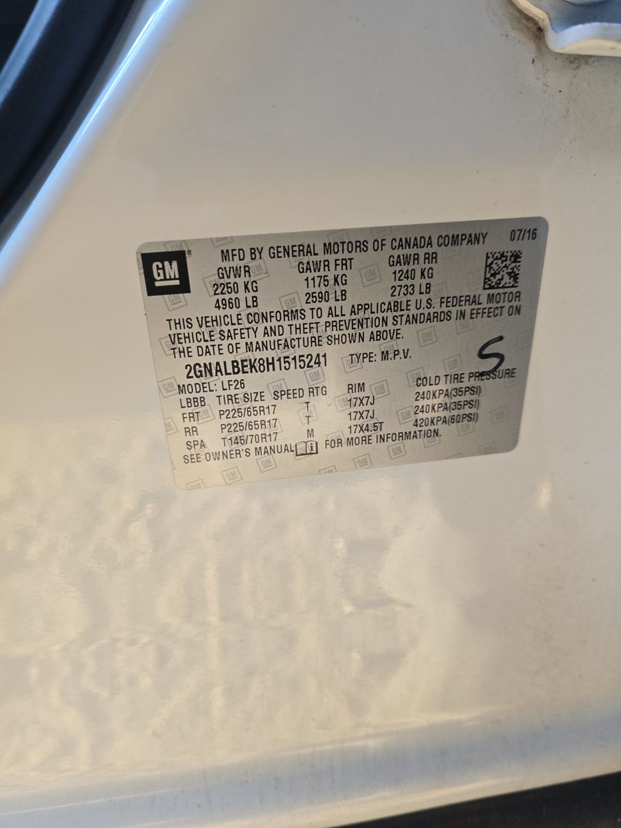 2017 Chevrolet Equinox LS FWD