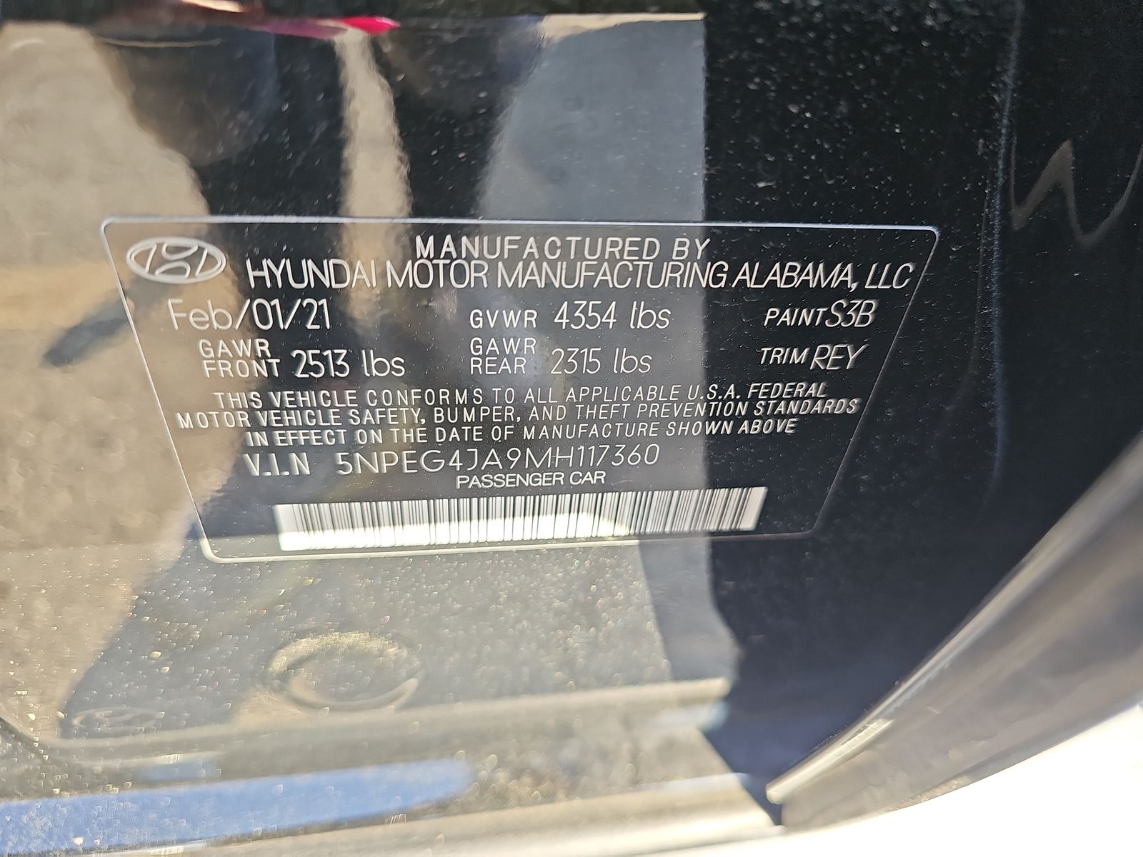 2021 Hyundai Sonata SE FWD