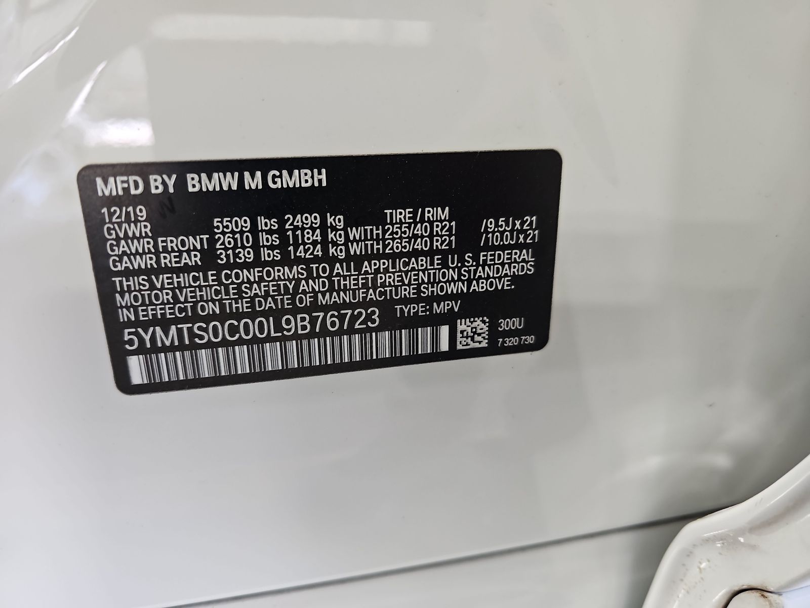 2020 BMW X3 M Competition AWD