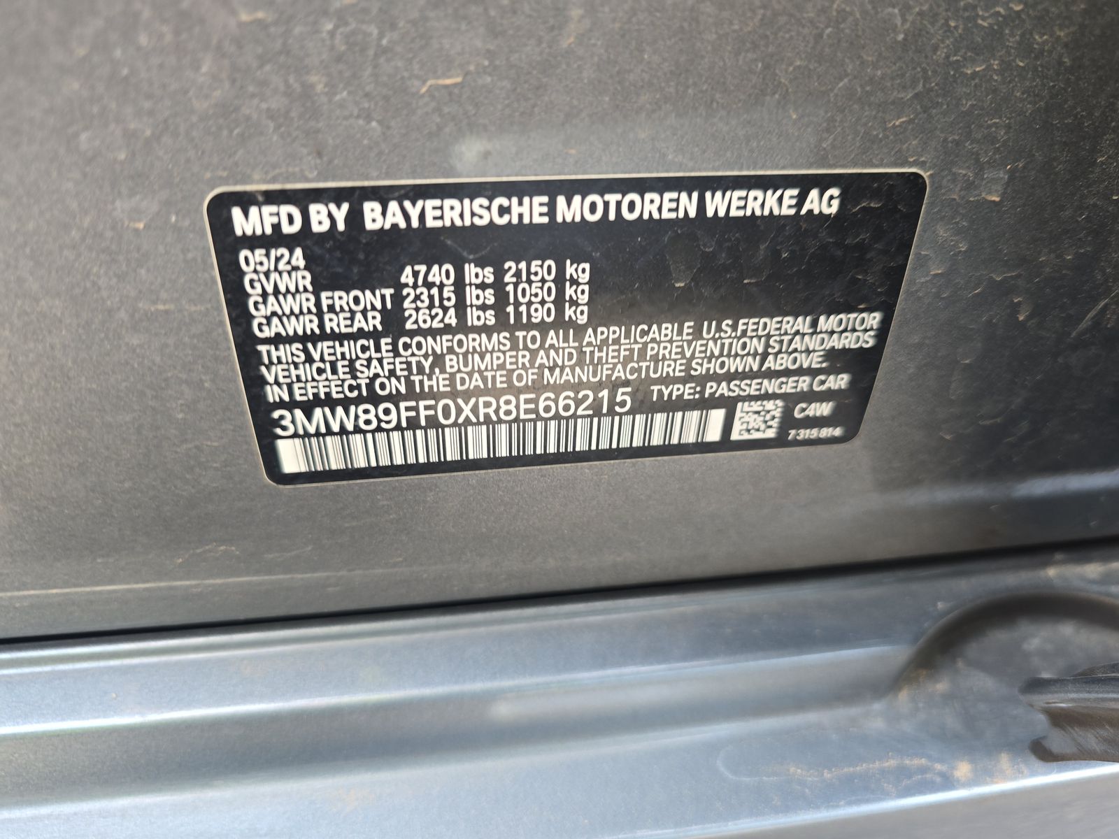 2024 BMW 3 Series 330i xDrive AWD