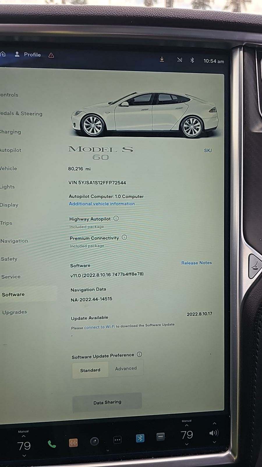 2015 Tesla Model S 60 FWD