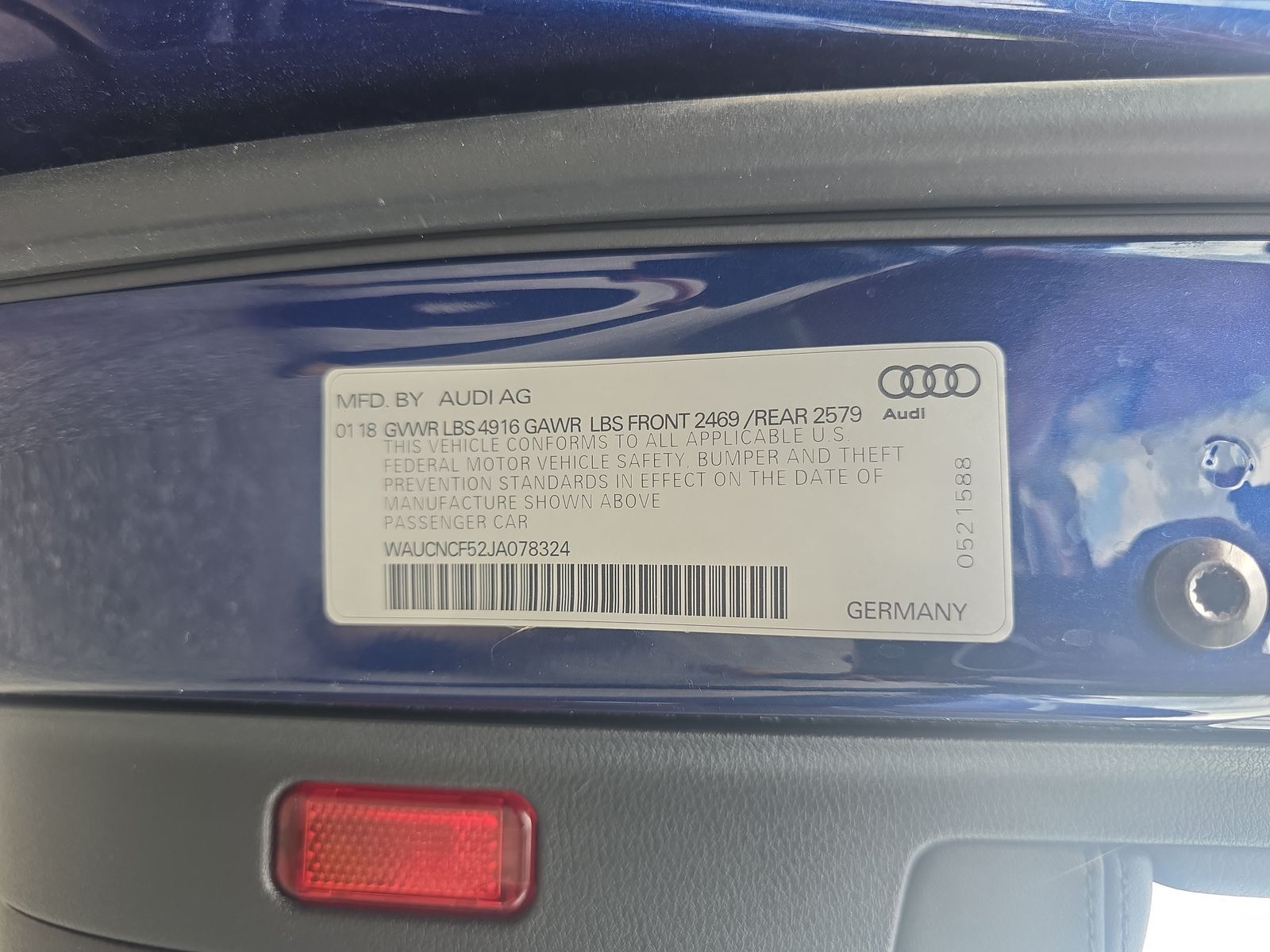 2018 Audi A5 Prestige AWD