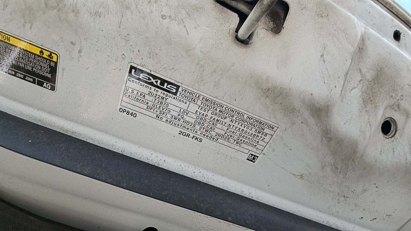 2022 Lexus ES ES 350 FWD