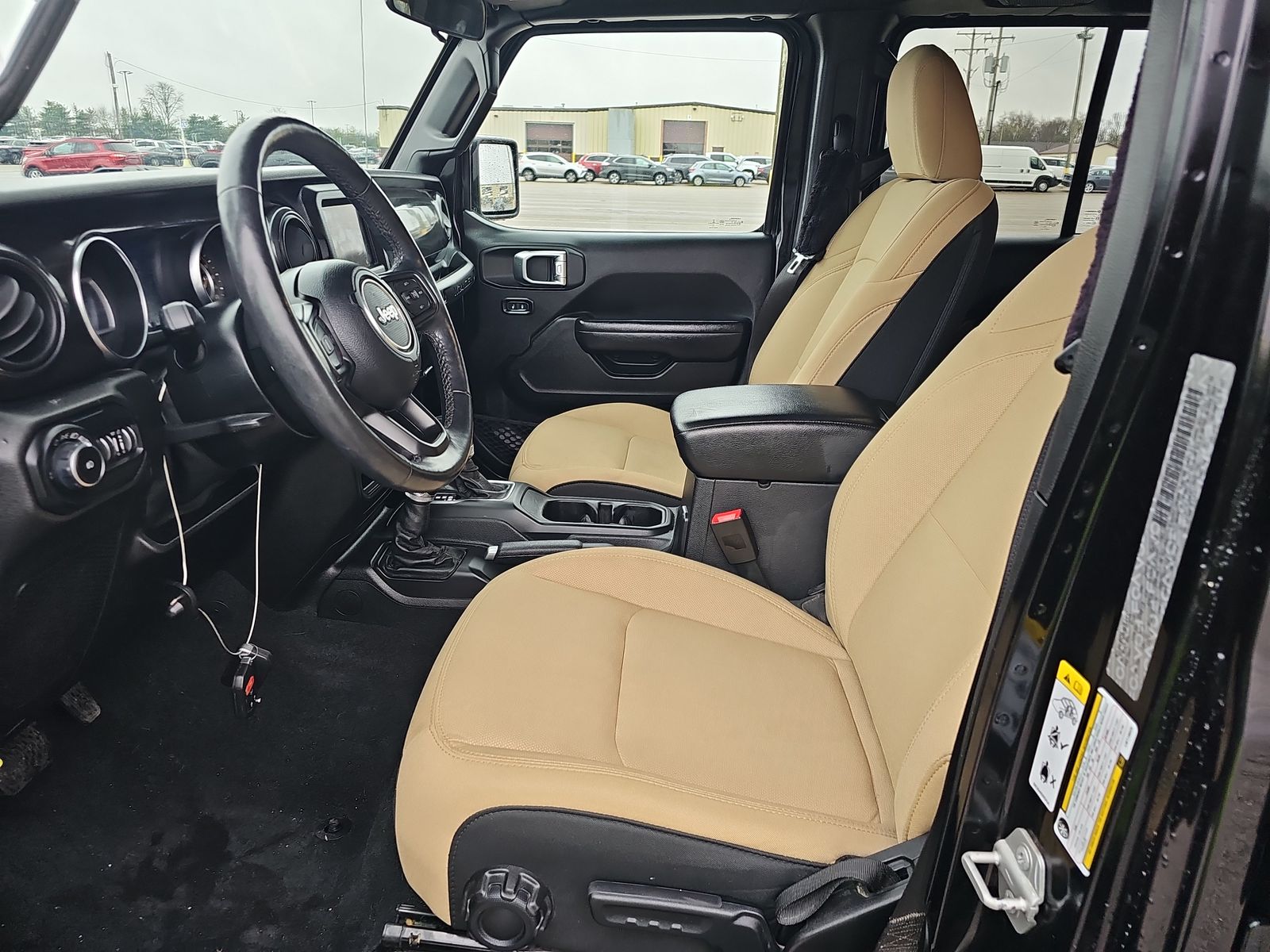 2020 Jeep Wrangler Unlimited Sport Black and Tan Edition AWD