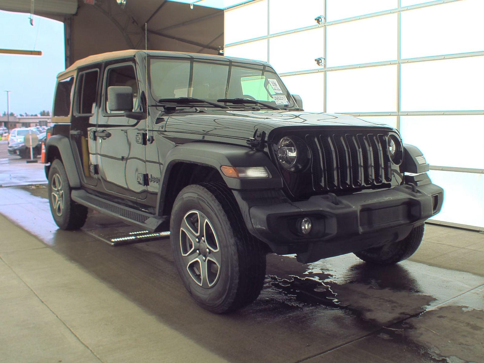 2020 Jeep Wrangler Unlimited Sport Black and Tan Edition AWD