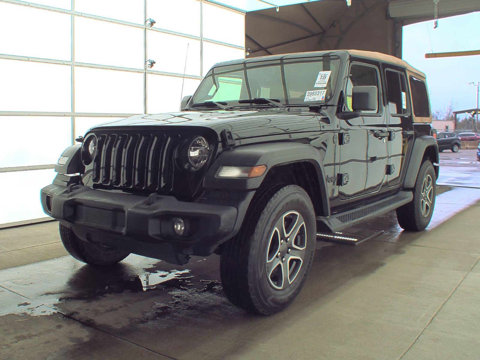 2020 Jeep Wrangler Unlimited Sport Black and Tan Edition AWD