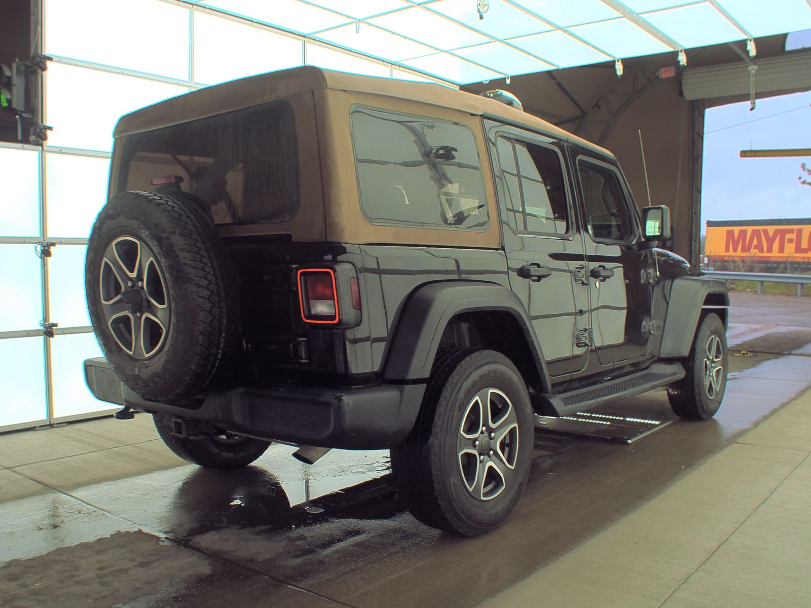 2020 Jeep Wrangler Unlimited Sport Black and Tan Edition AWD