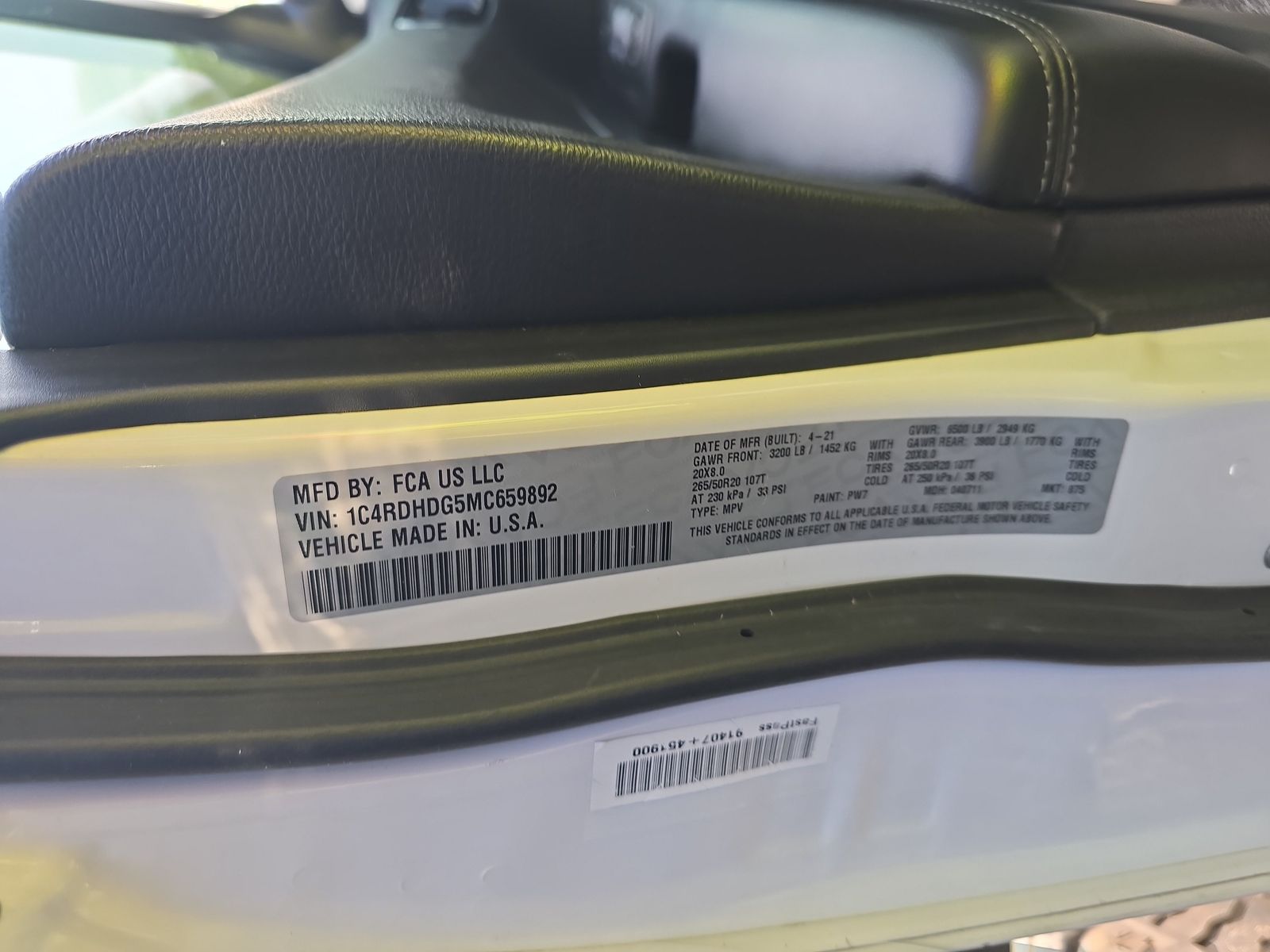 2021 Dodge Durango GT Plus RWD
