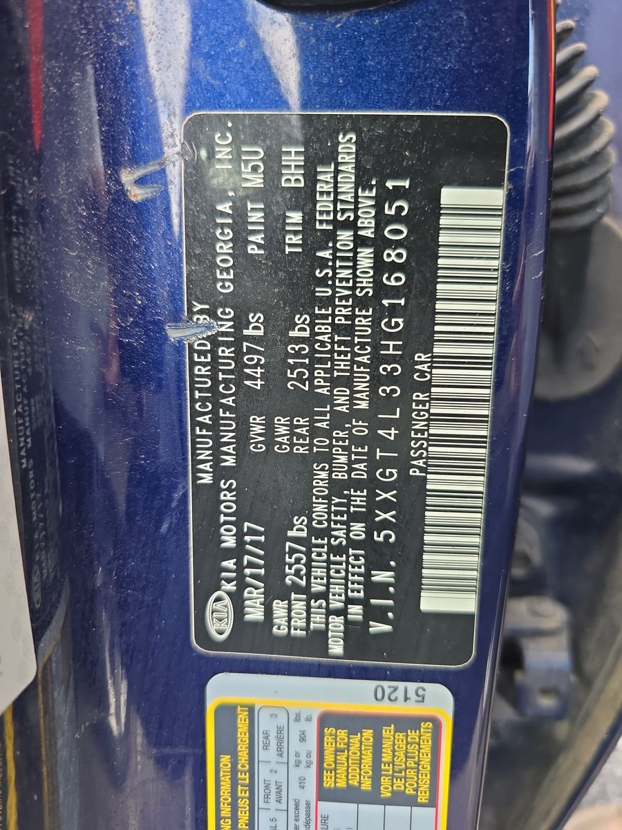 2017 Kia Optima LX FWD