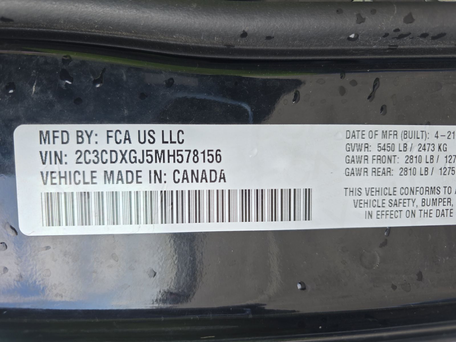 2021 Dodge Charger Scat Pack Widebody RWD