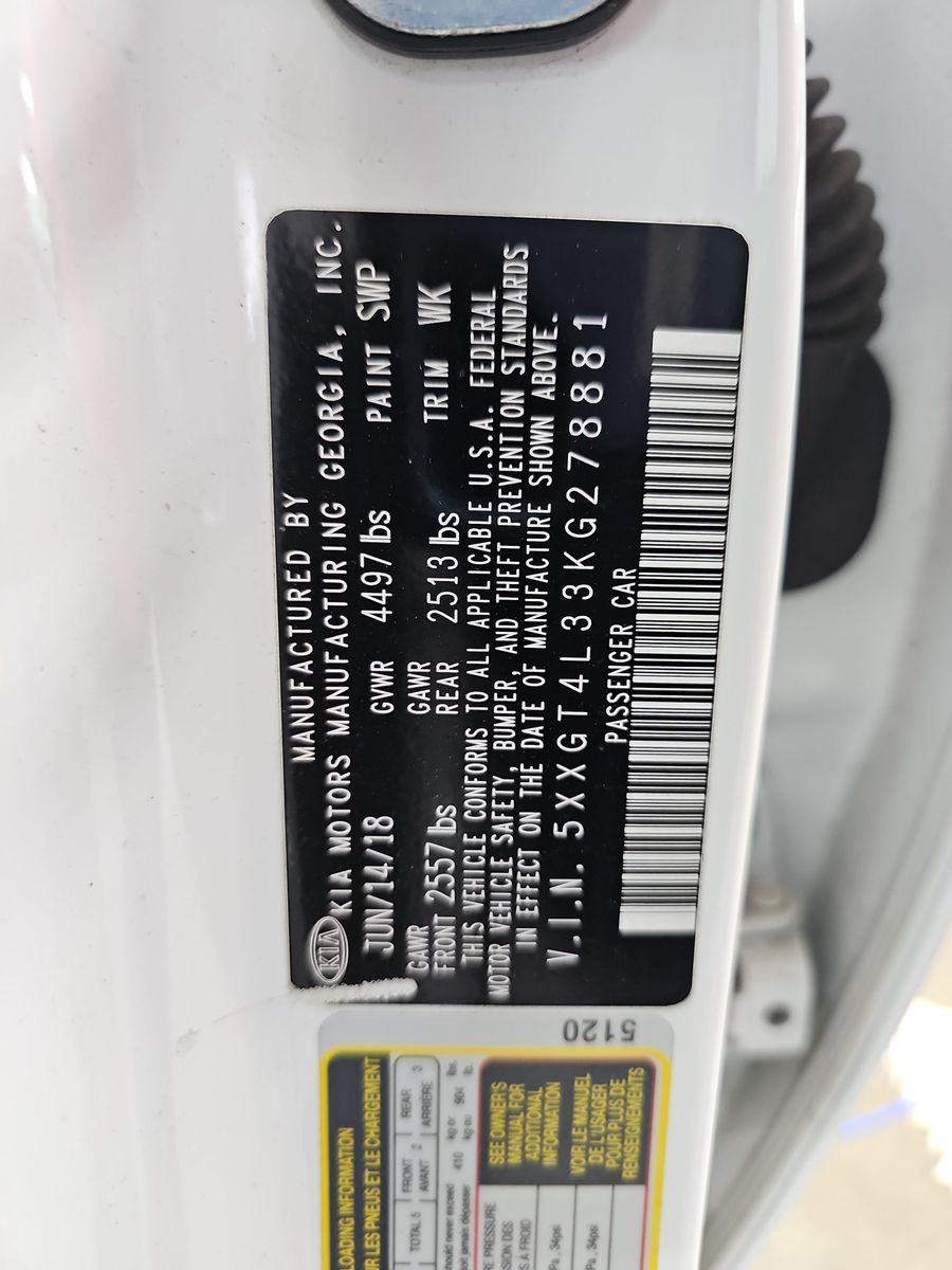 2019 Kia Optima LX FWD