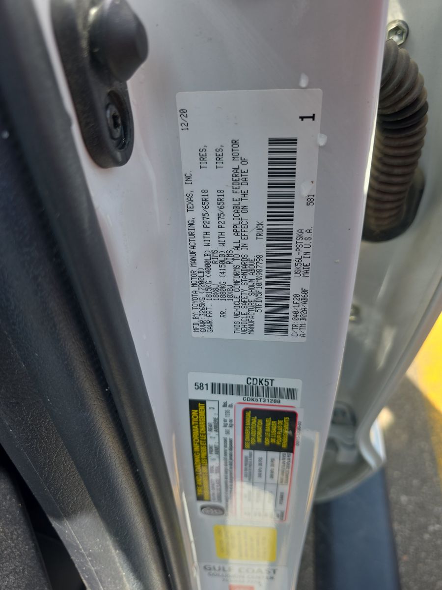 2021 Toyota Tundra TRD Pro AWD