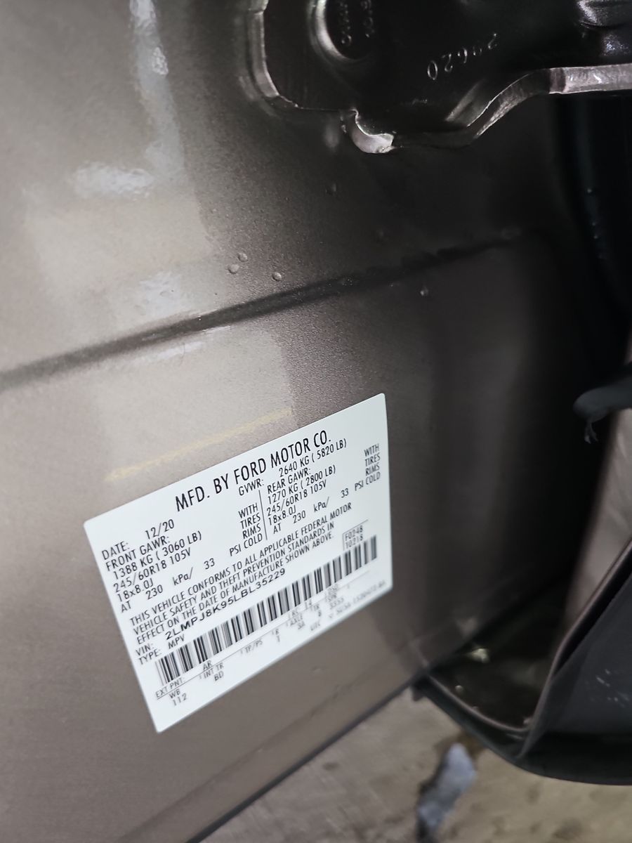 2020 Lincoln Nautilus Reserve AWD