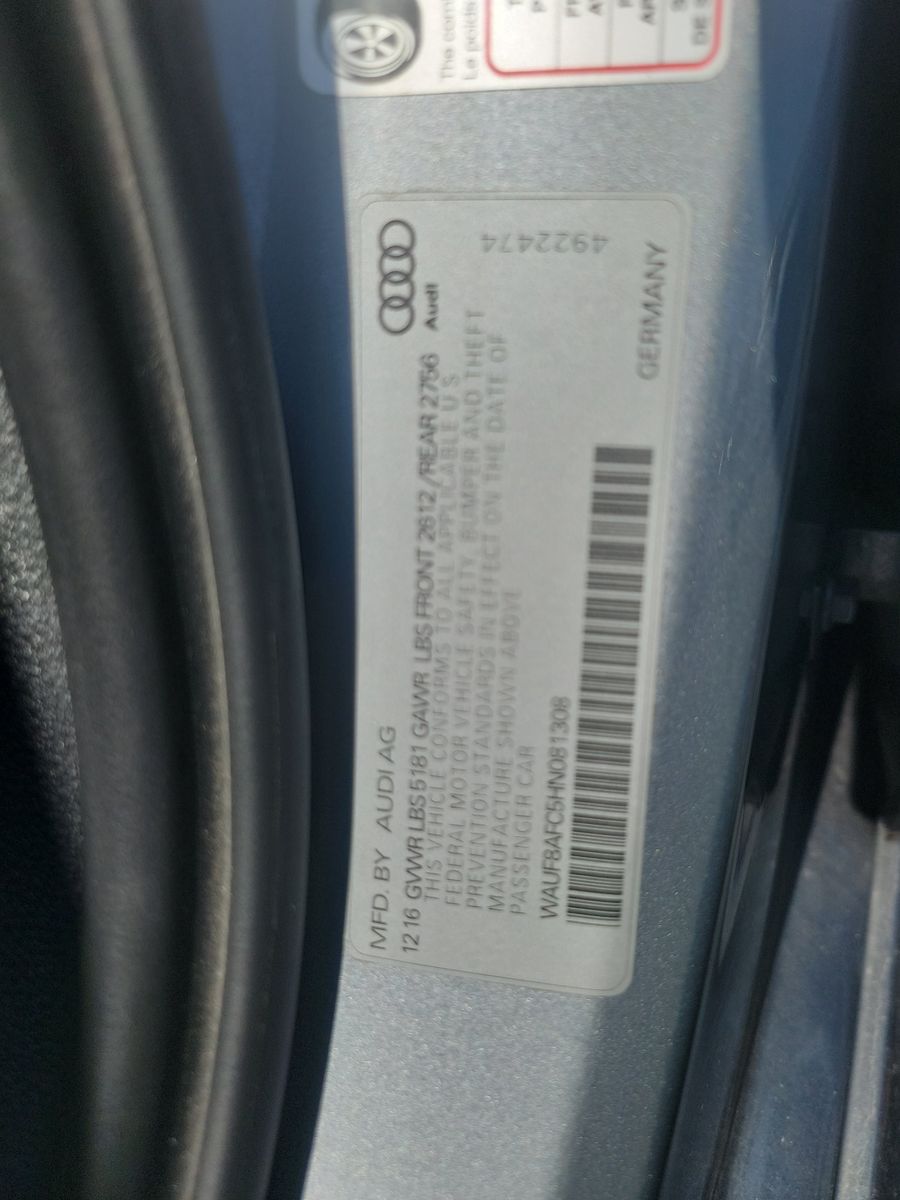 2017 Audi A6 2.0T Premium AWD