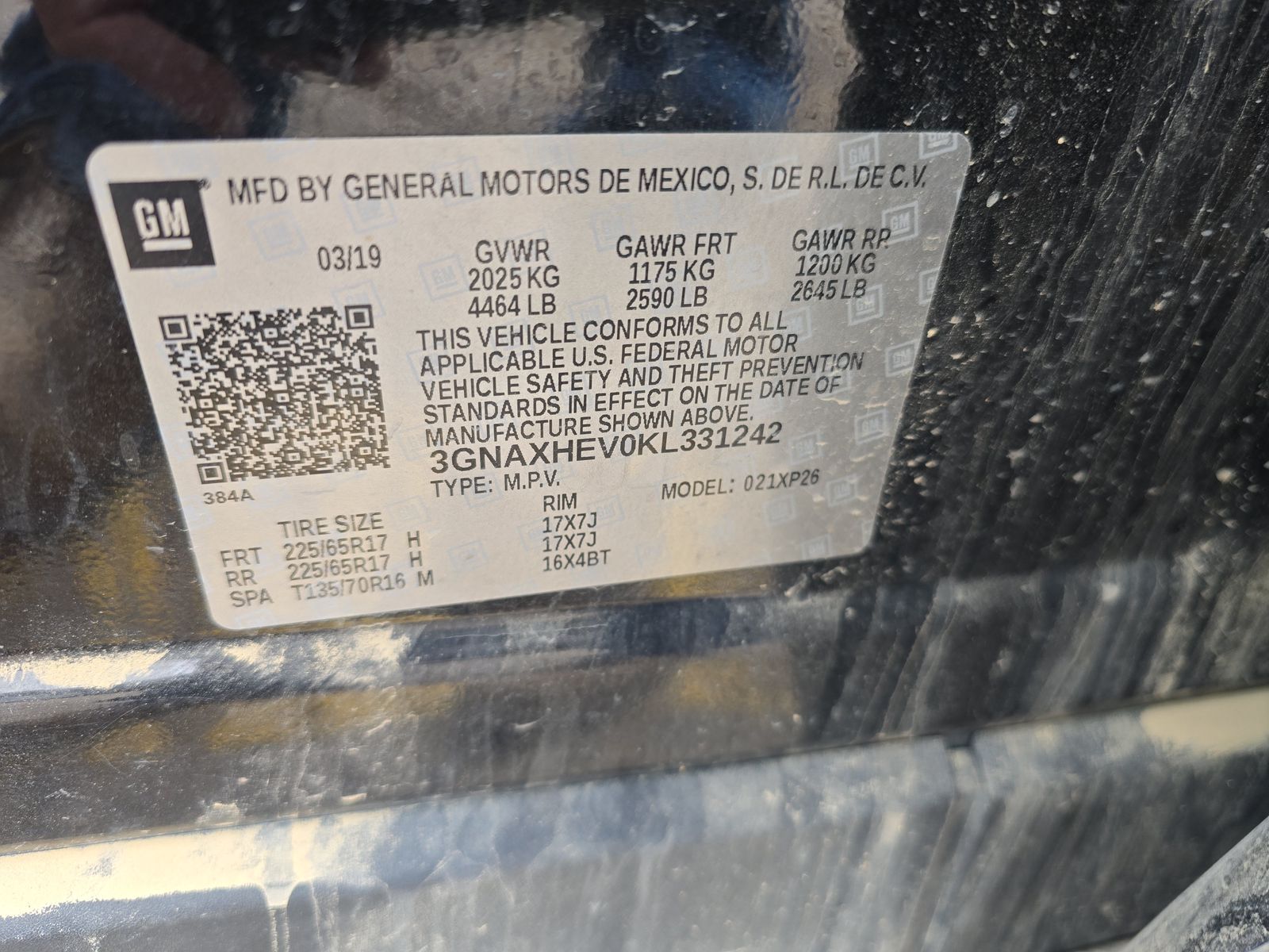 2019 Chevrolet Equinox LS FWD