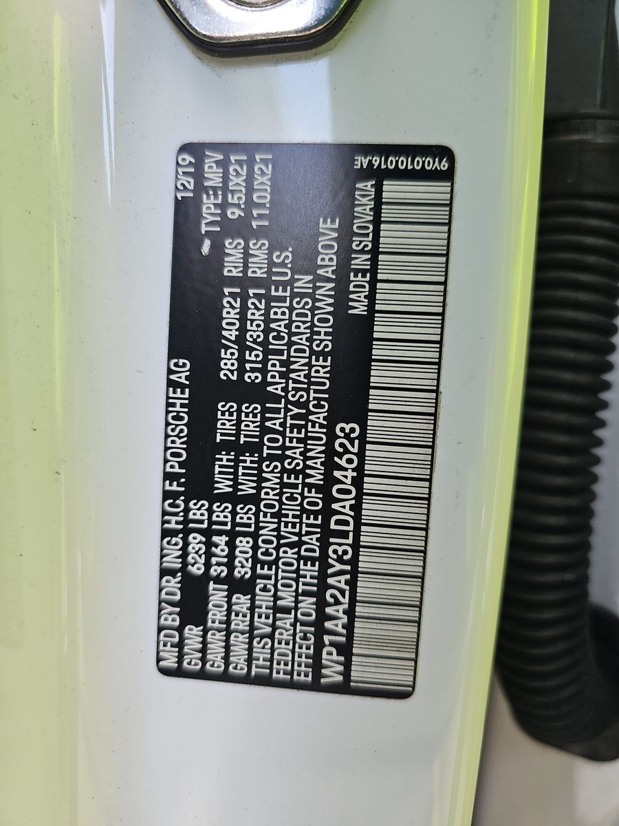 2020 Porsche Cayenne Base AWD