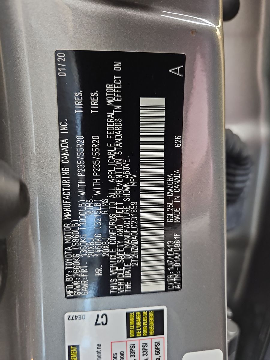 2020 Lexus RX RX 350 AWD