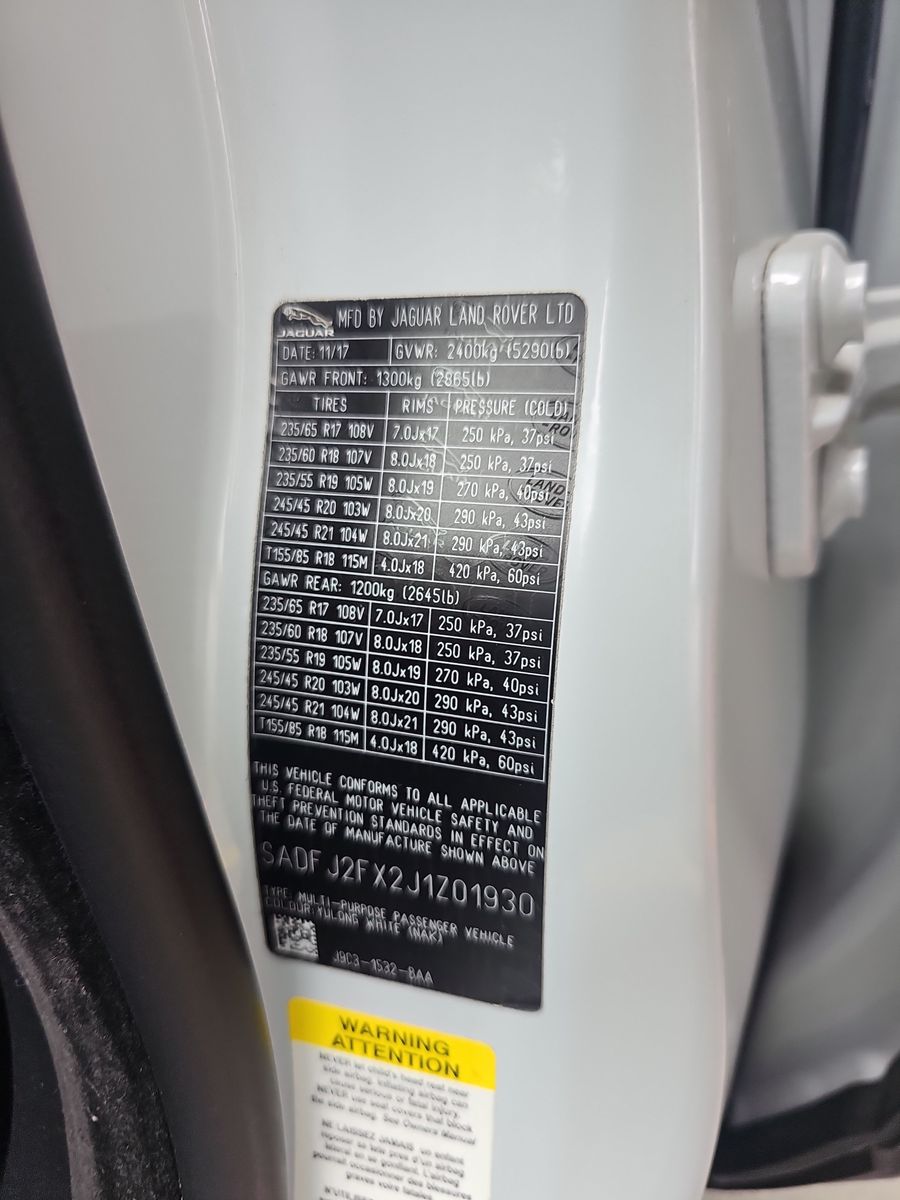 2018 Jaguar E-PACE S AWD