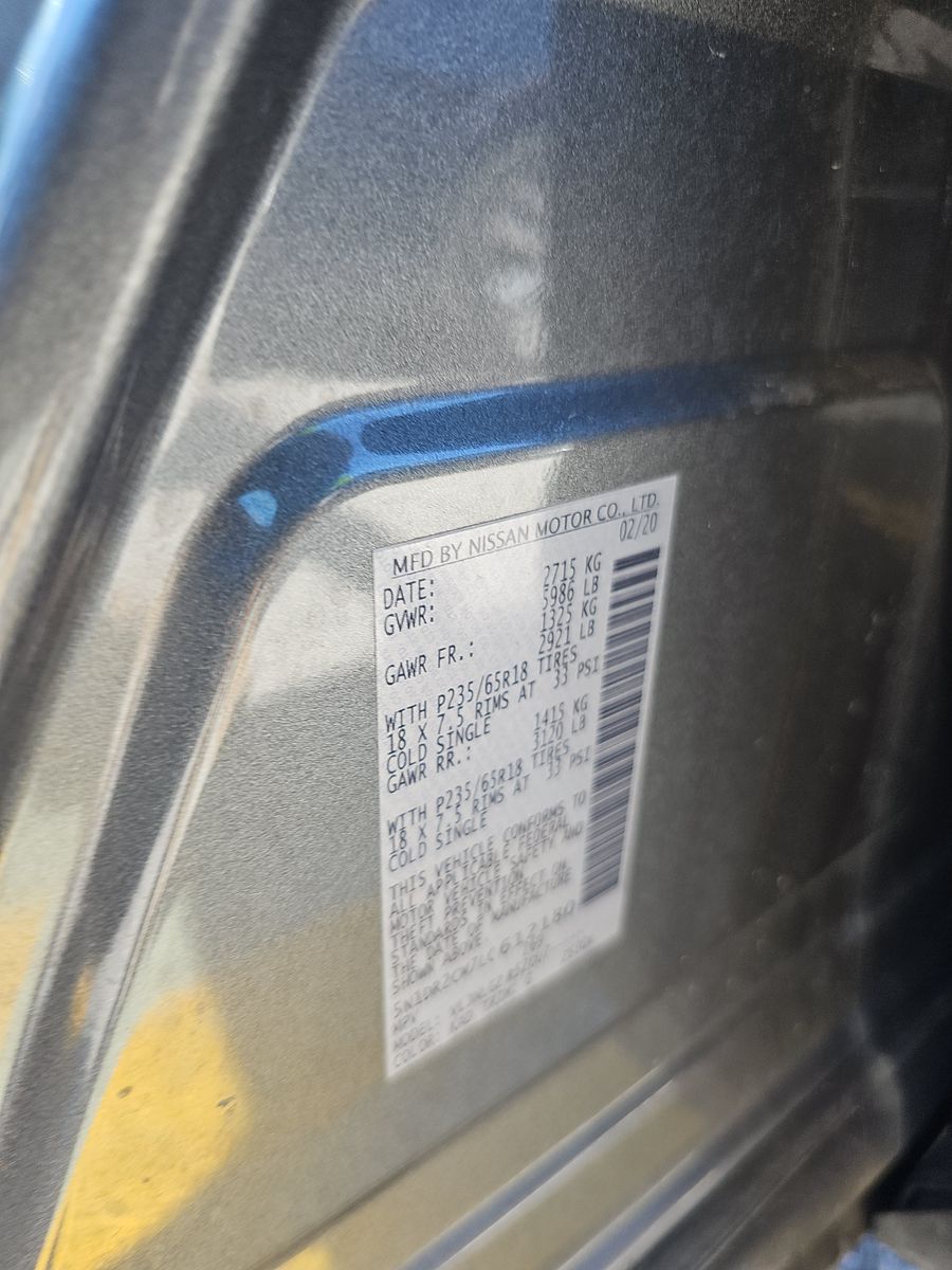 2020 Nissan Pathfinder SL AWD