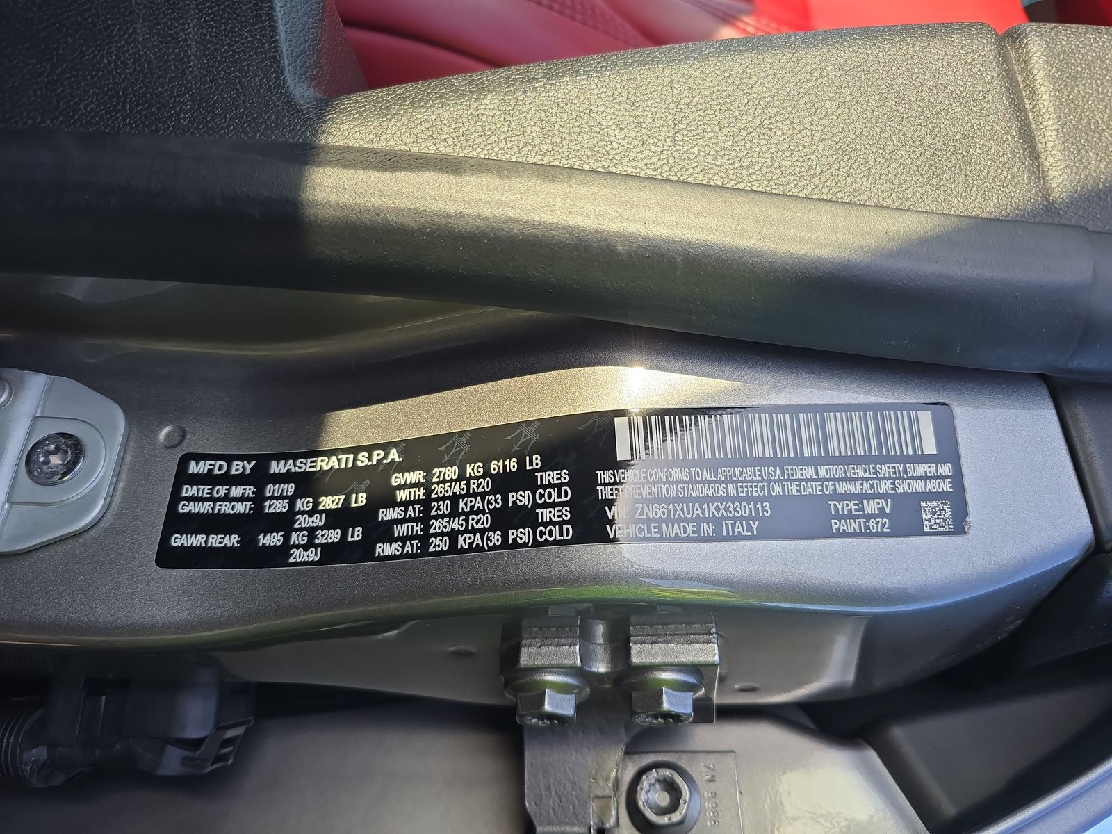 2019 Maserati Levante Base AWD
