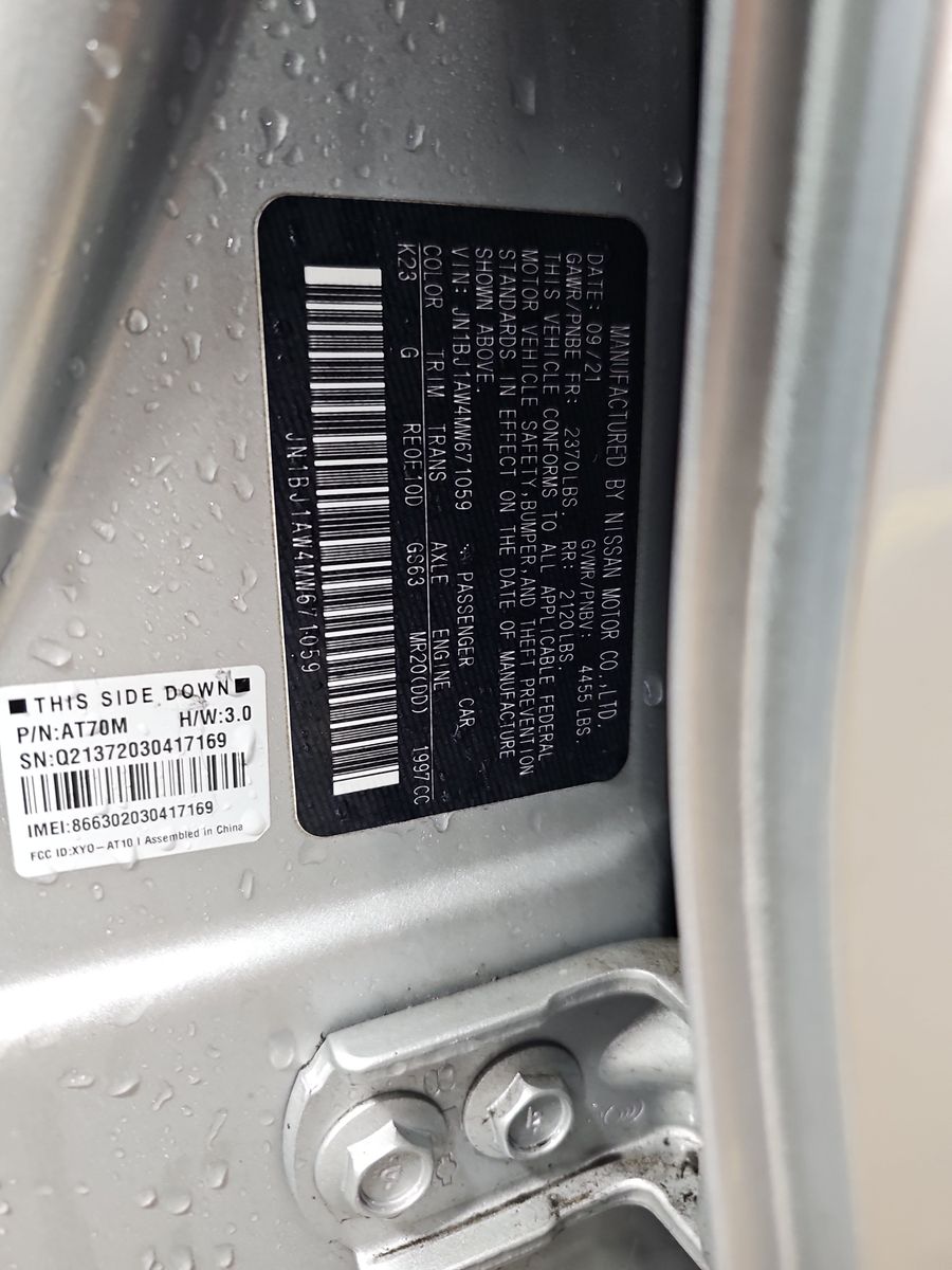 2021 Nissan Rogue Sport S AWD