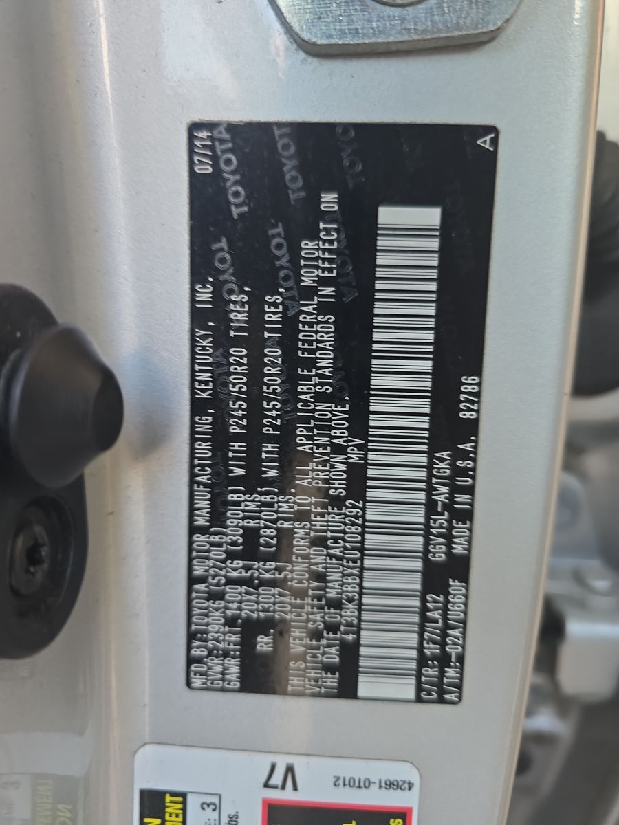 2014 Toyota Venza XLE AWD