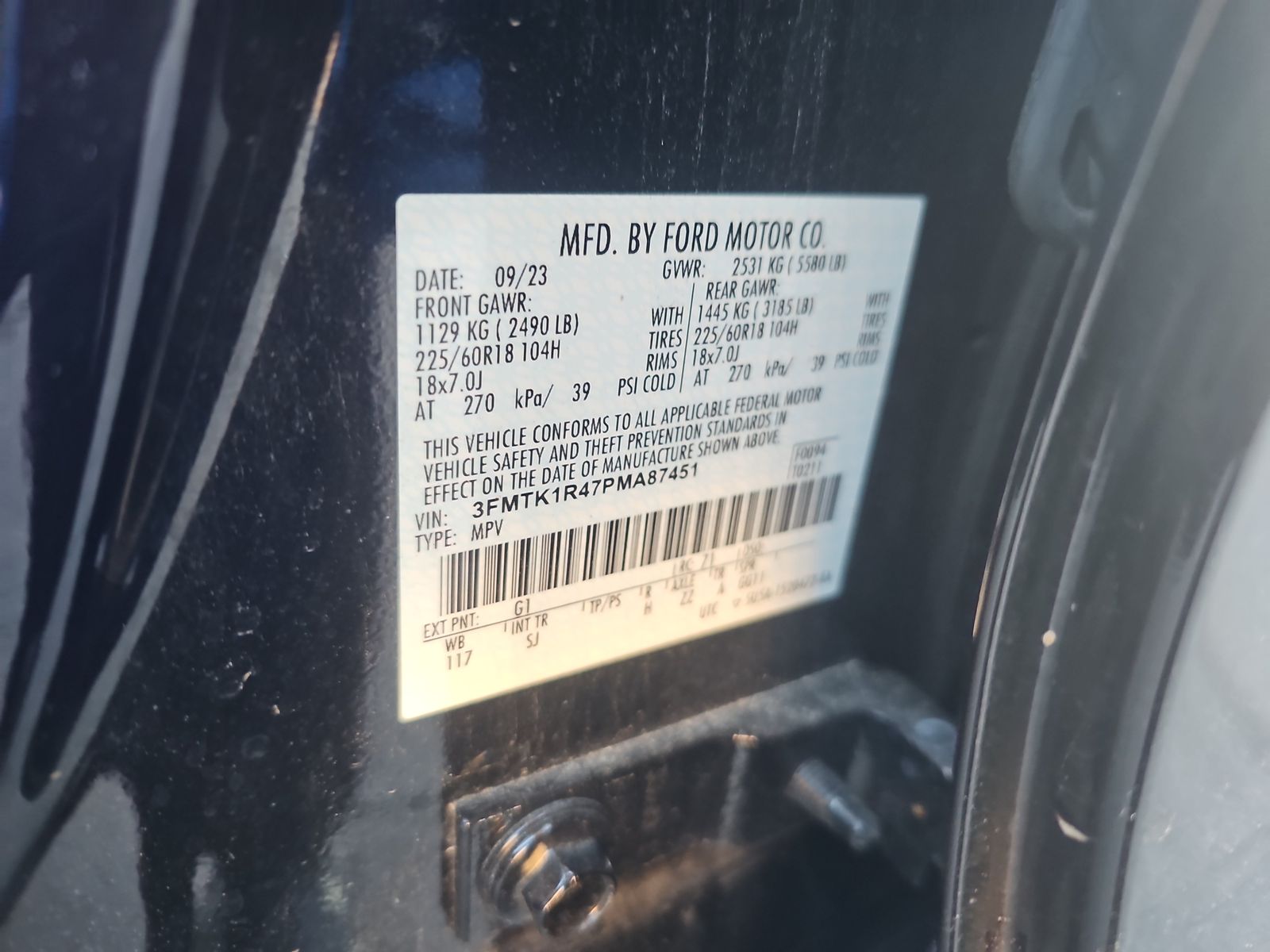 2023 Ford Mustang Mach-E Select RWD