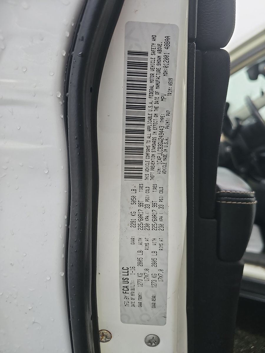 2016 Jeep Cherokee Latitude FWD