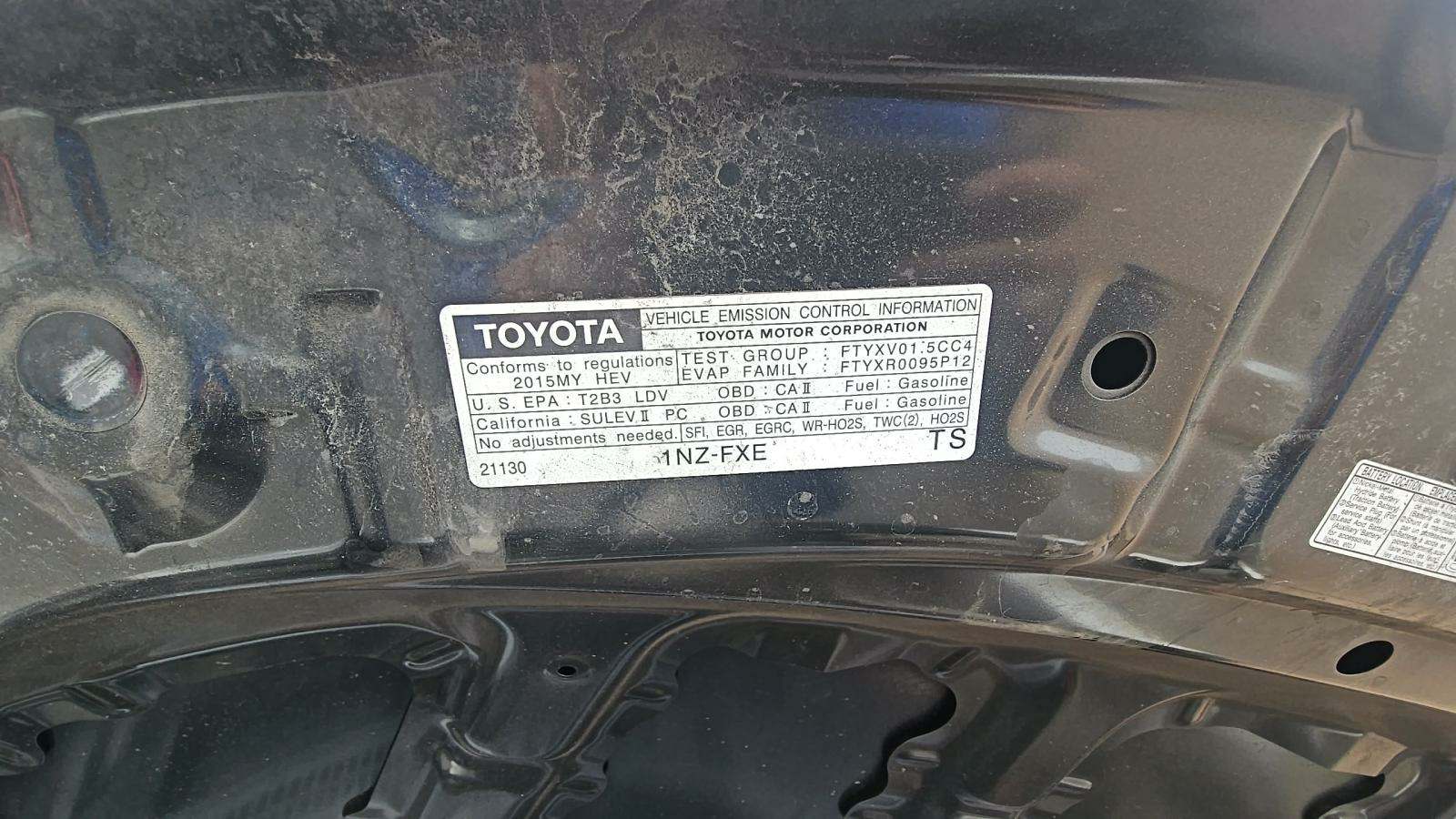 2015 Toyota Prius c One FWD